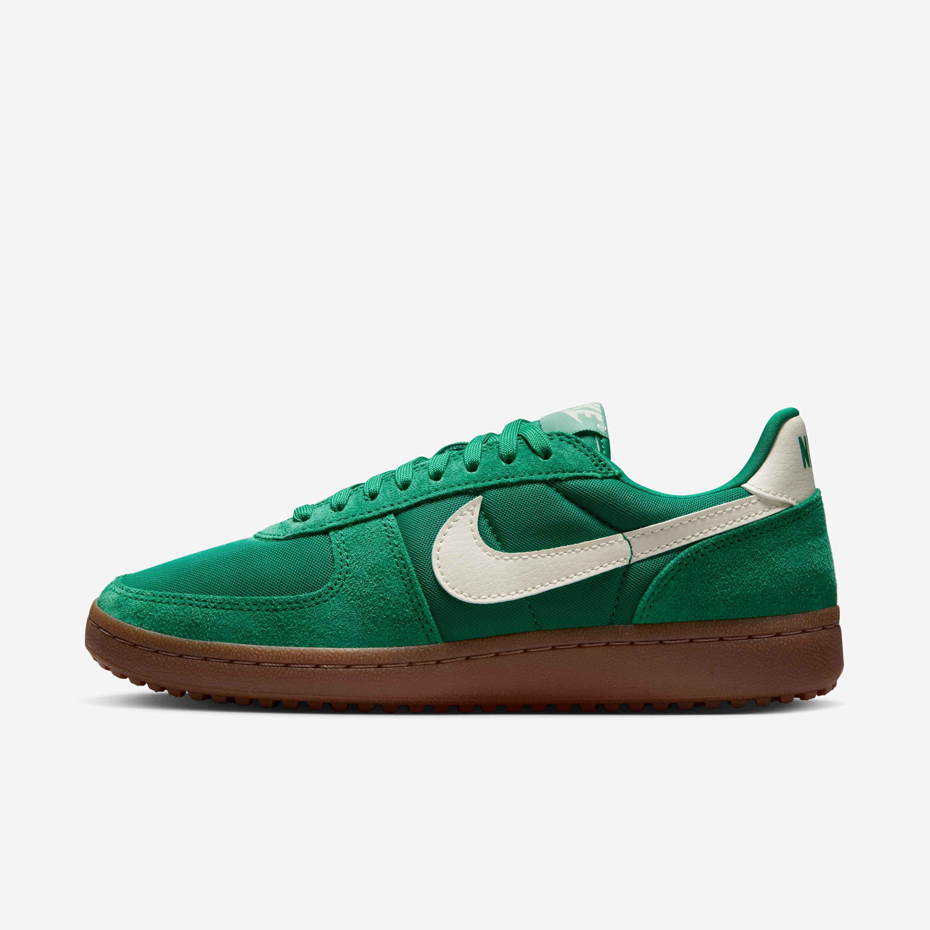 ◆Nike◆ Field General W Malachite Sword Dark Brown Soft Pea Nike Field General WMNS Malachite / Gum Dark Brown - Mar
