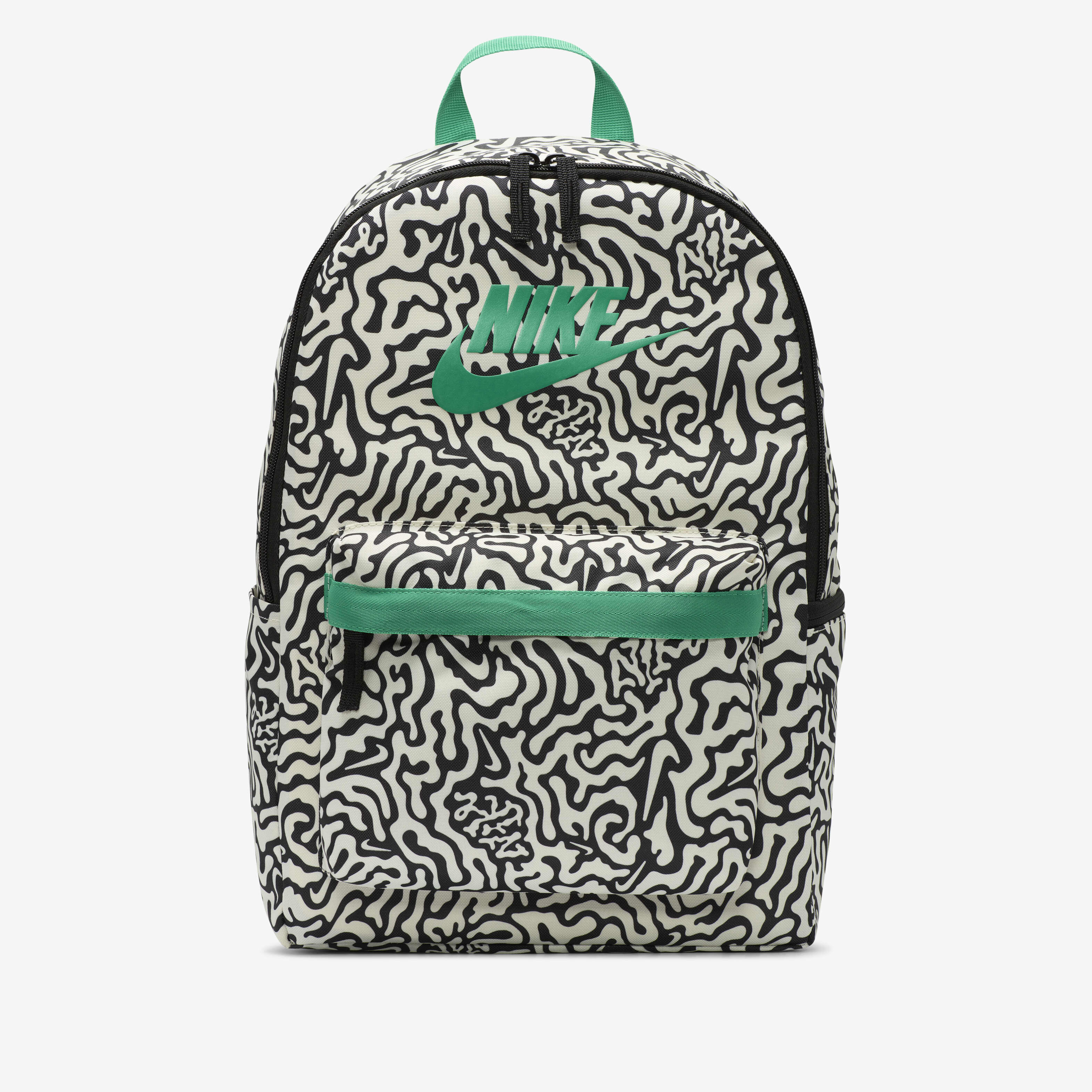 Buy Nike Heritage Backpack 25L Black Coconut Milk Stadium Green Nike Saudi Official