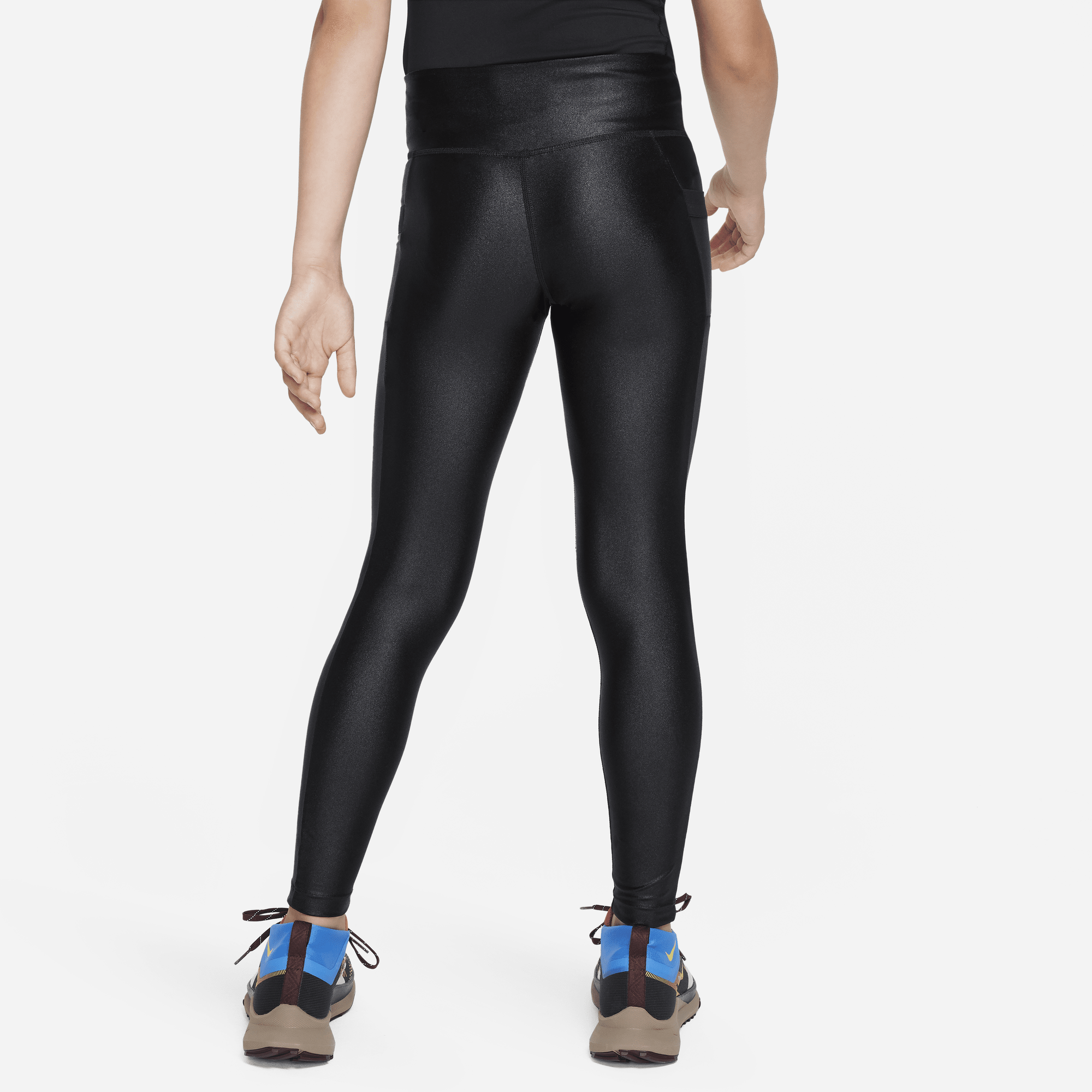 Nike cheap shiny leggings
