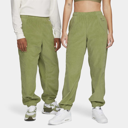 Trousers & Tights-Nike, Nike Air, Women's High-waisted Corduroy Fleece Trousers