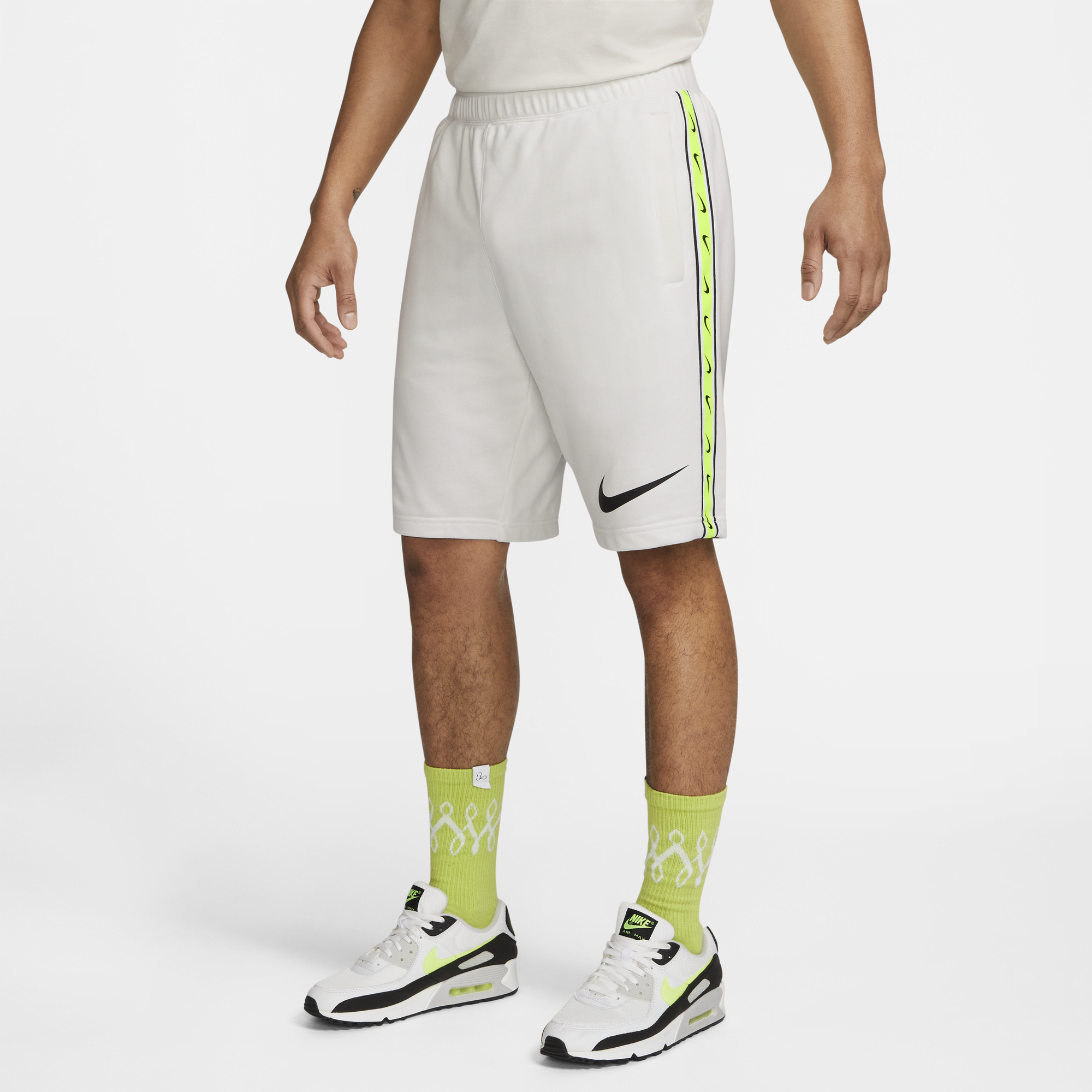 Shop Sportswear Men s Repeat French Terry Shorts Nike KSA