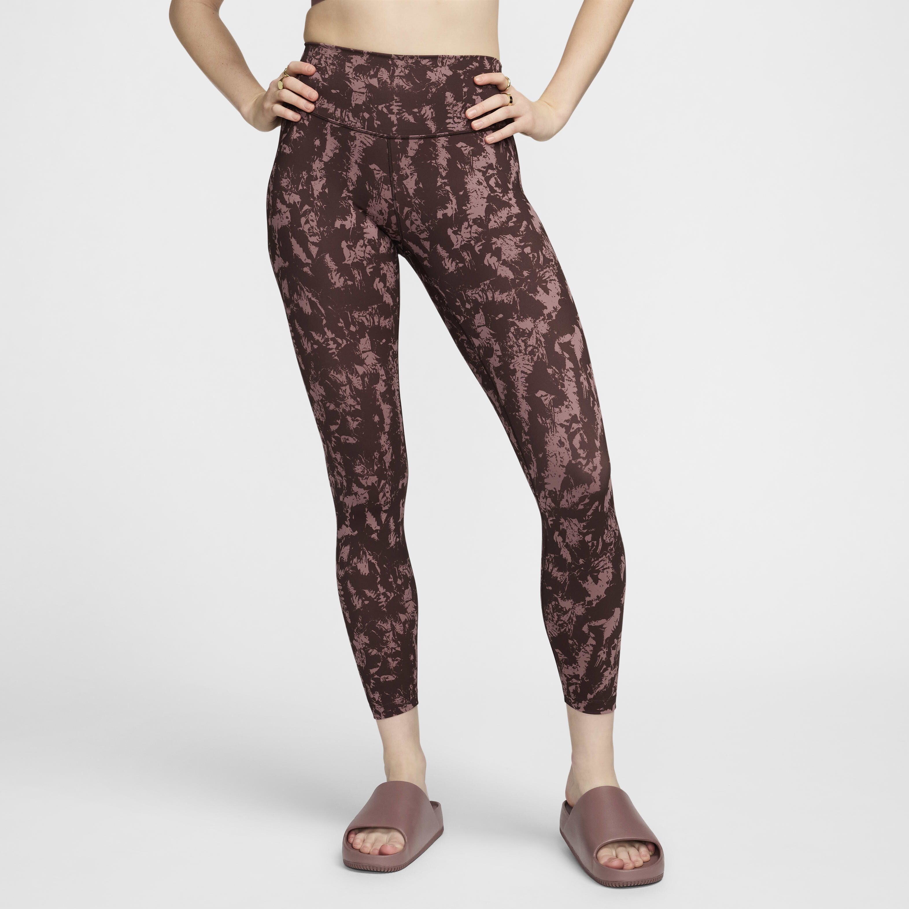 Buy Nike One Women's High-Waisted 7/8 Printed Leggings