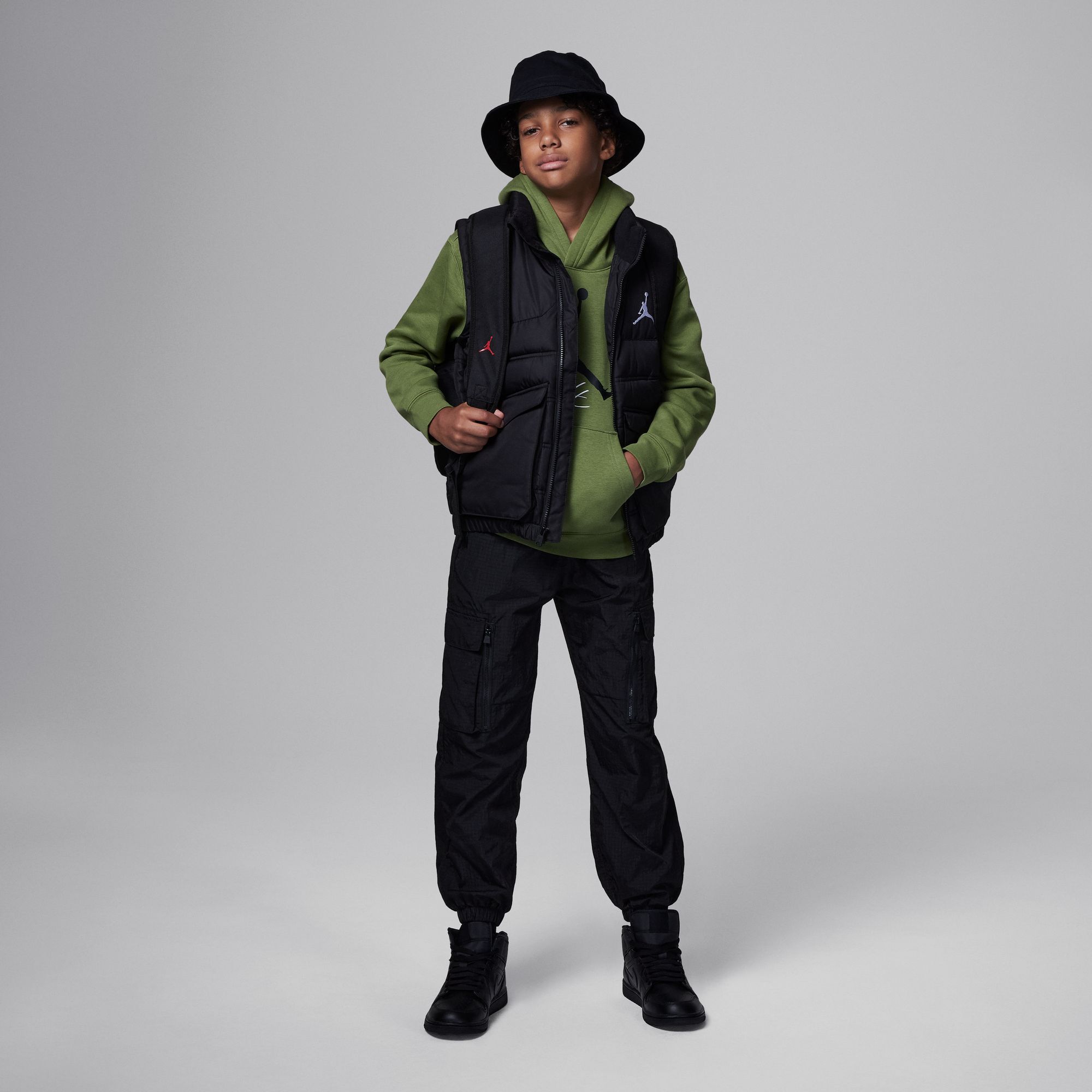 Jordan MJ Baseline Pullover Hoodie image number 4