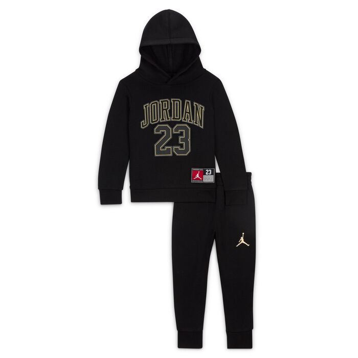 White and gold jordan top tracksuit