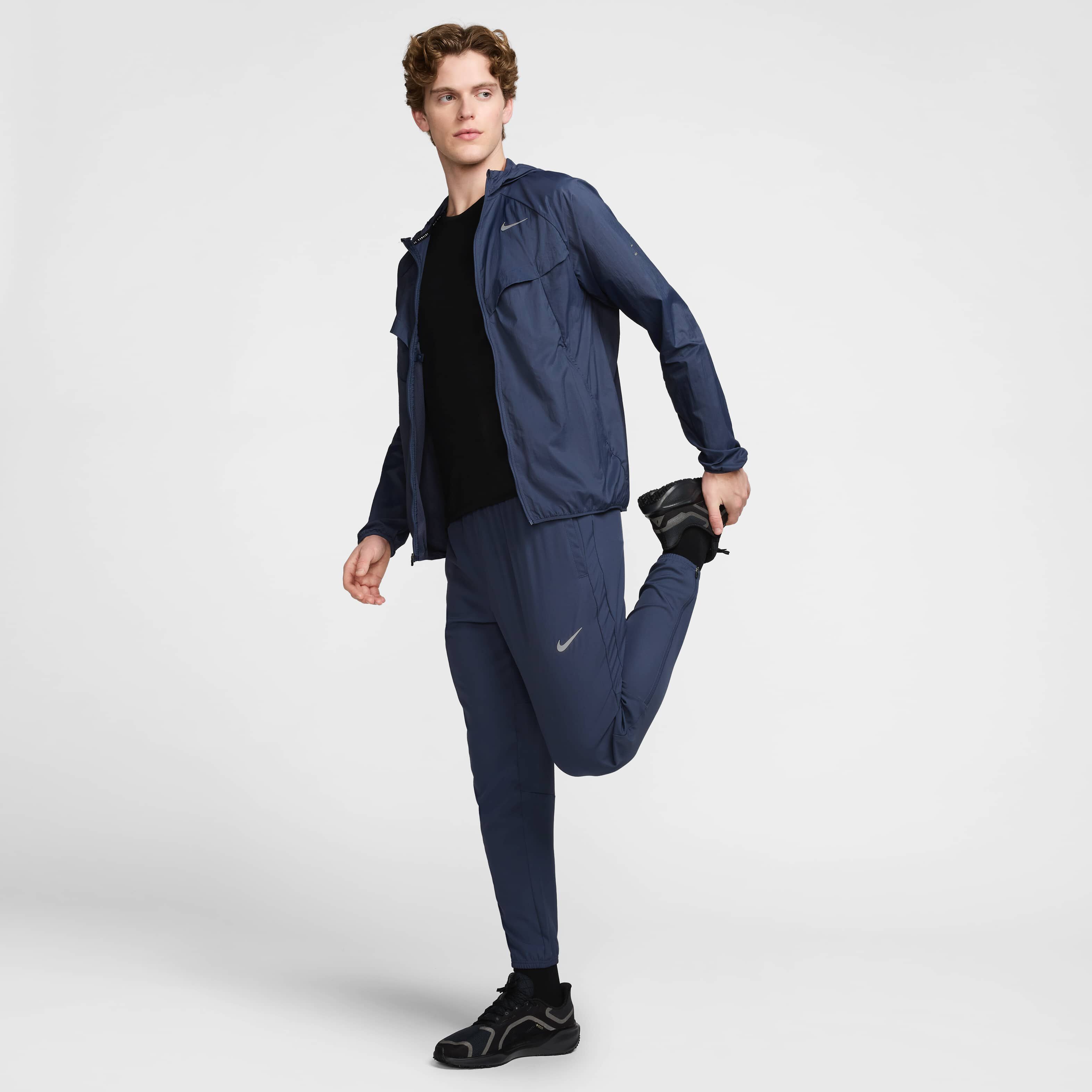 Buy Nike Stride Men's Repel UV Running Jacket - Thunder Blue