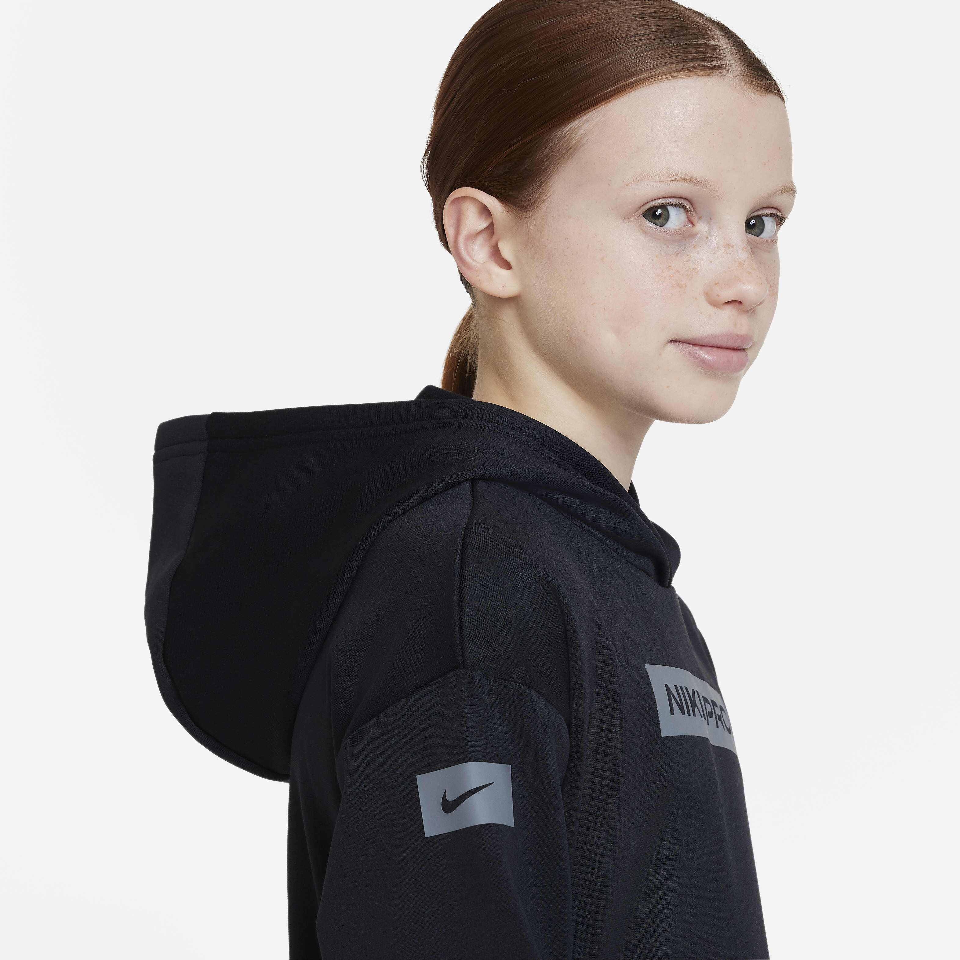 Nike pro pullover hoodie 2025