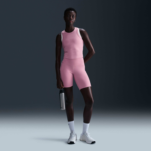 Icon Brief-Nike, Nike One, Women's High-Waisted 20.5cm (approx.) Biker Shorts with Pockets