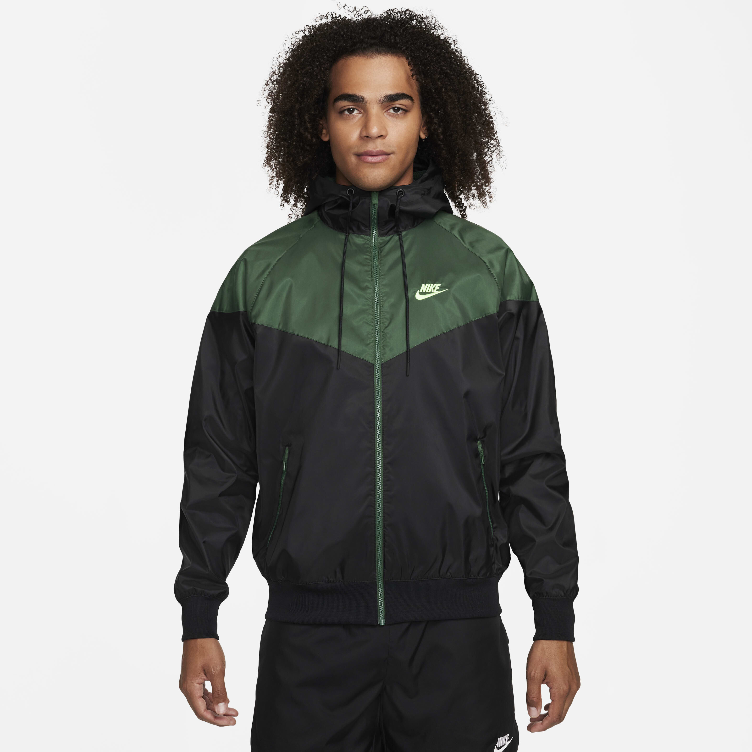 Nike men's windbreaker hoodie top