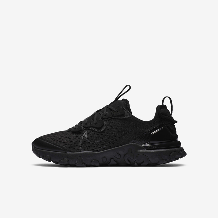 Buy Nike React Vision Older Kids' Shoe Black/Smoke Grey/Black