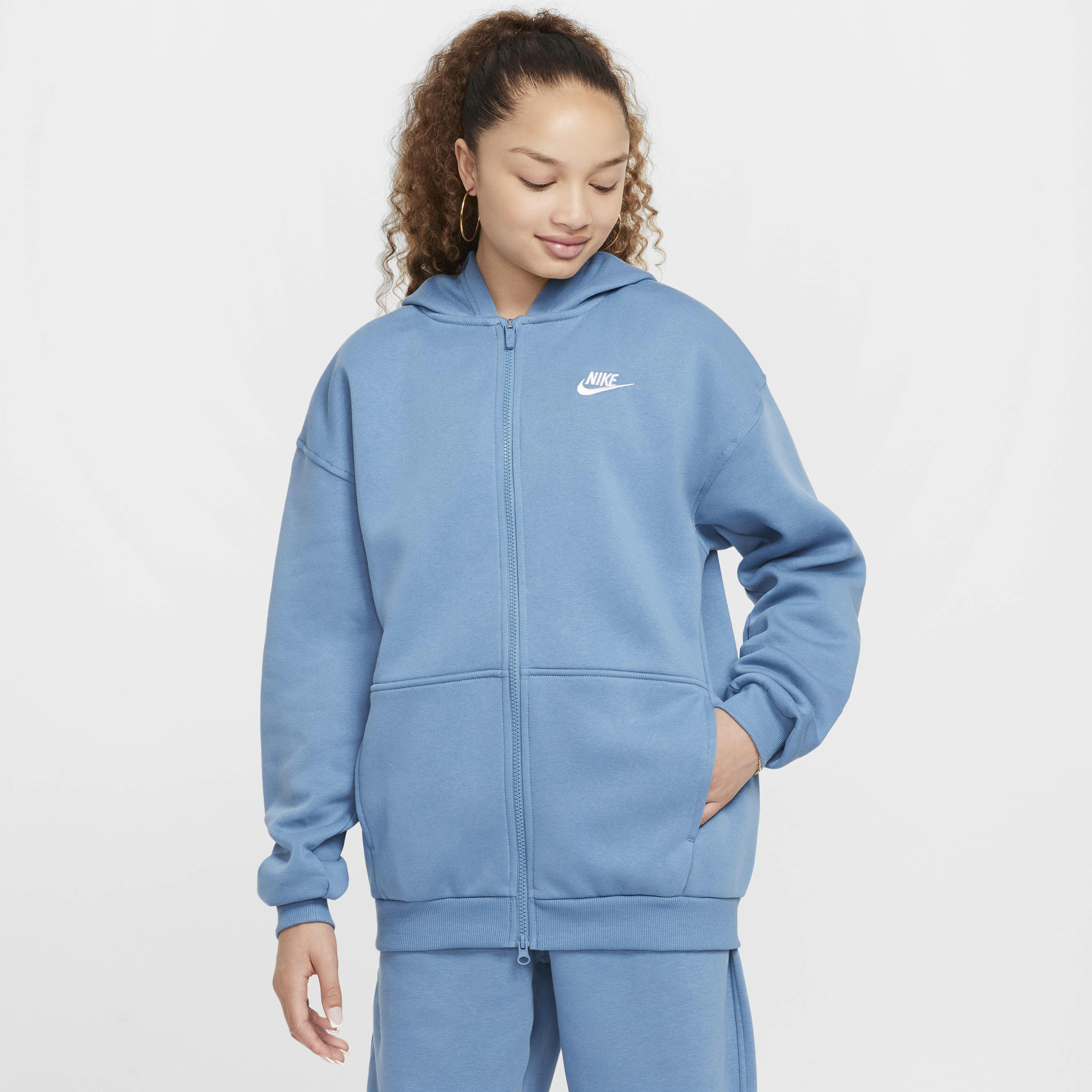 Nike sportswear club fleece baby blue online