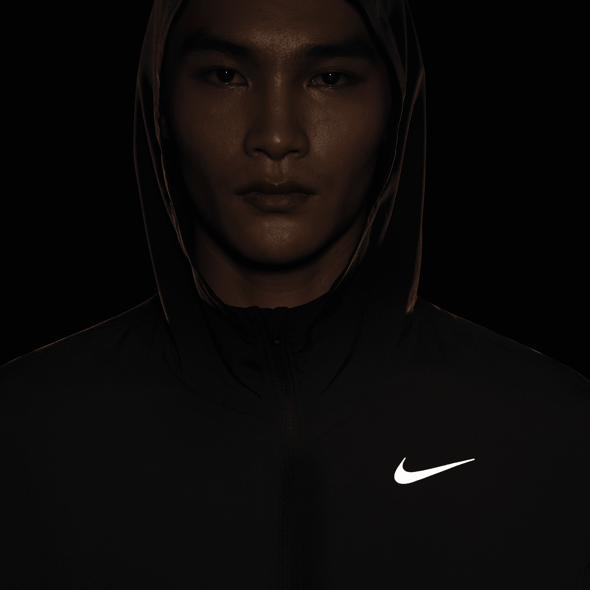 Nike run stripe hotsell jacket