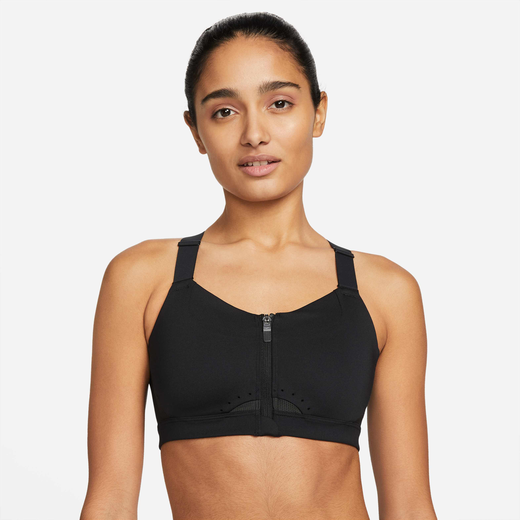 Sports Bras-Nike, Nike Alpha, Women's High-Support Padded Zip-Front Sports Bra