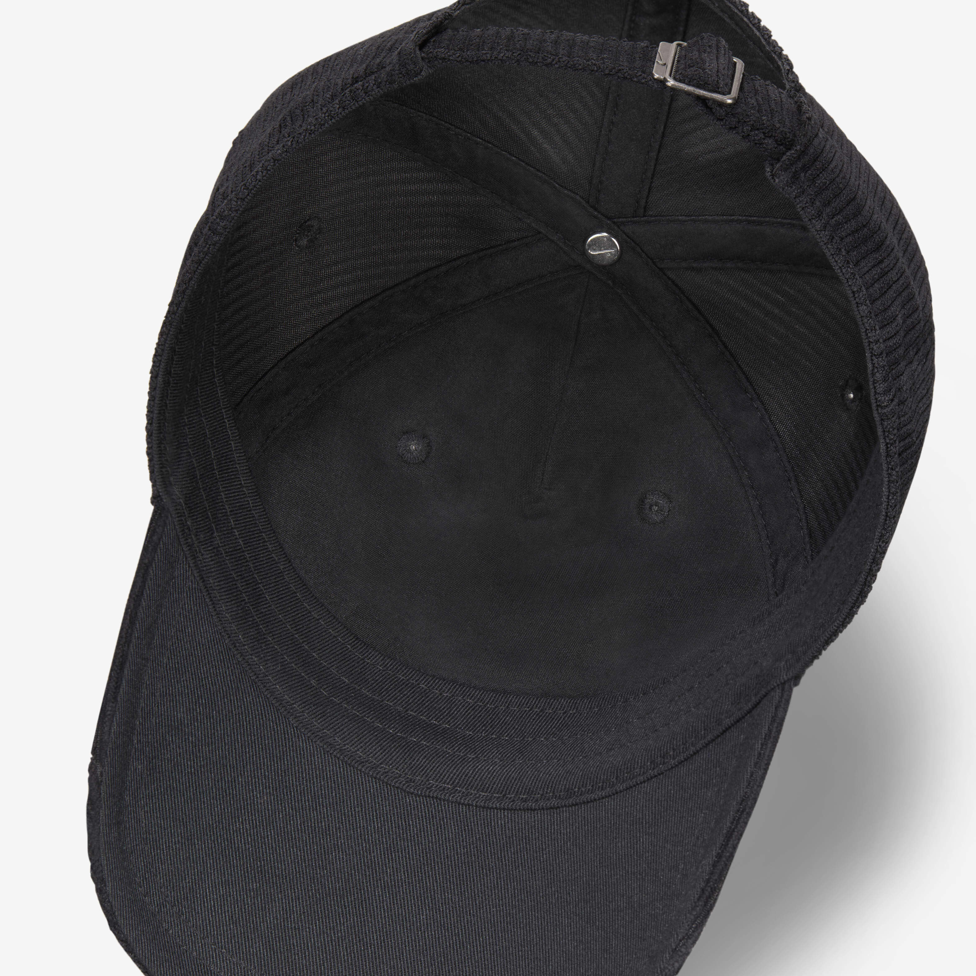 Buy Nike Club Unstructured Corduroy Cap - Black/Black | Nike