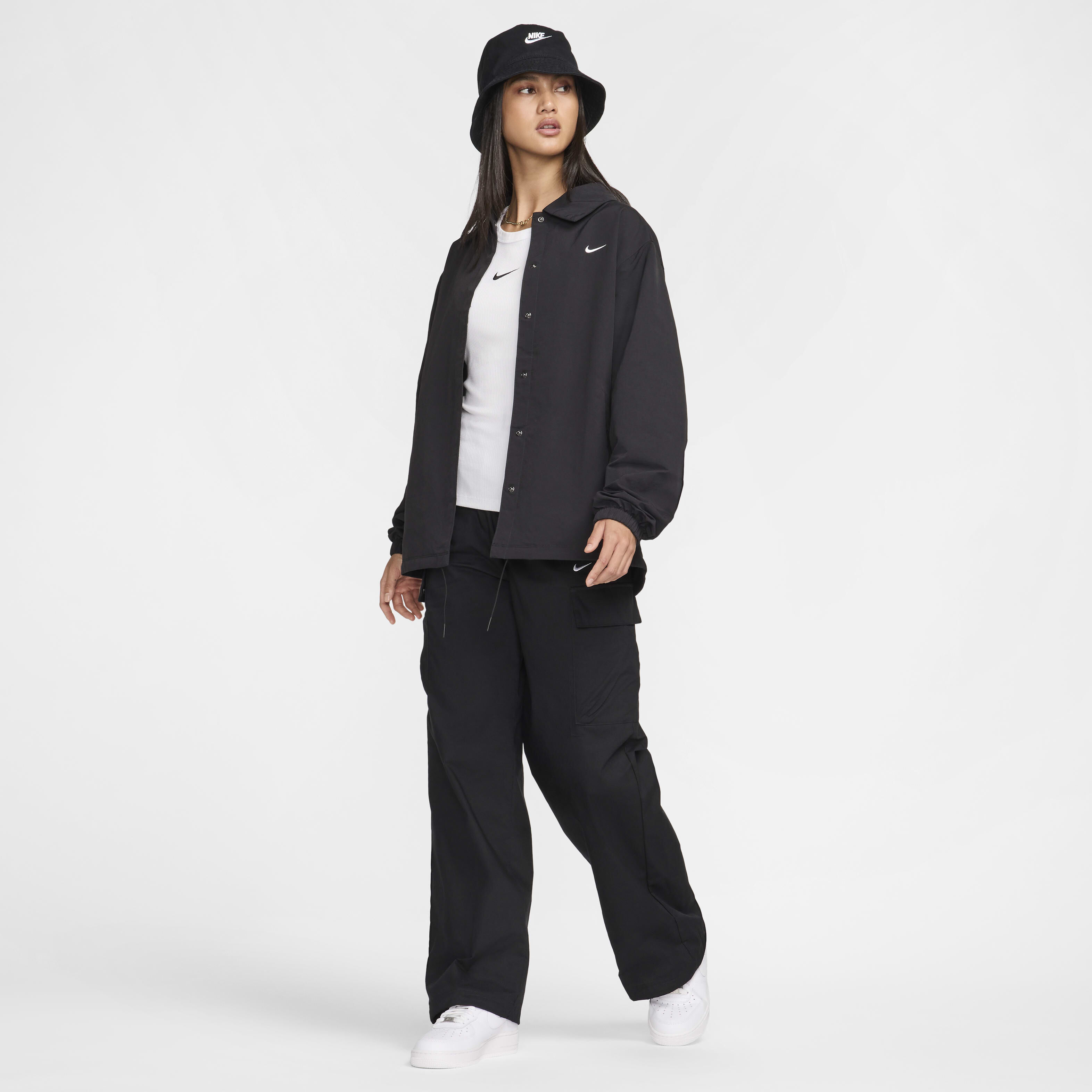 Nike oversized coat deals