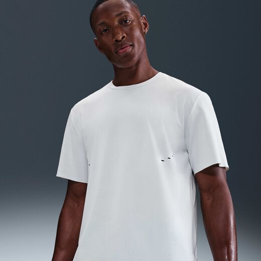 قمصان وتيشرتات للجري-نايكي, نايكي رن, تيشيرت الجري بأكمام قصيرة دراي-فت ADV للرجال