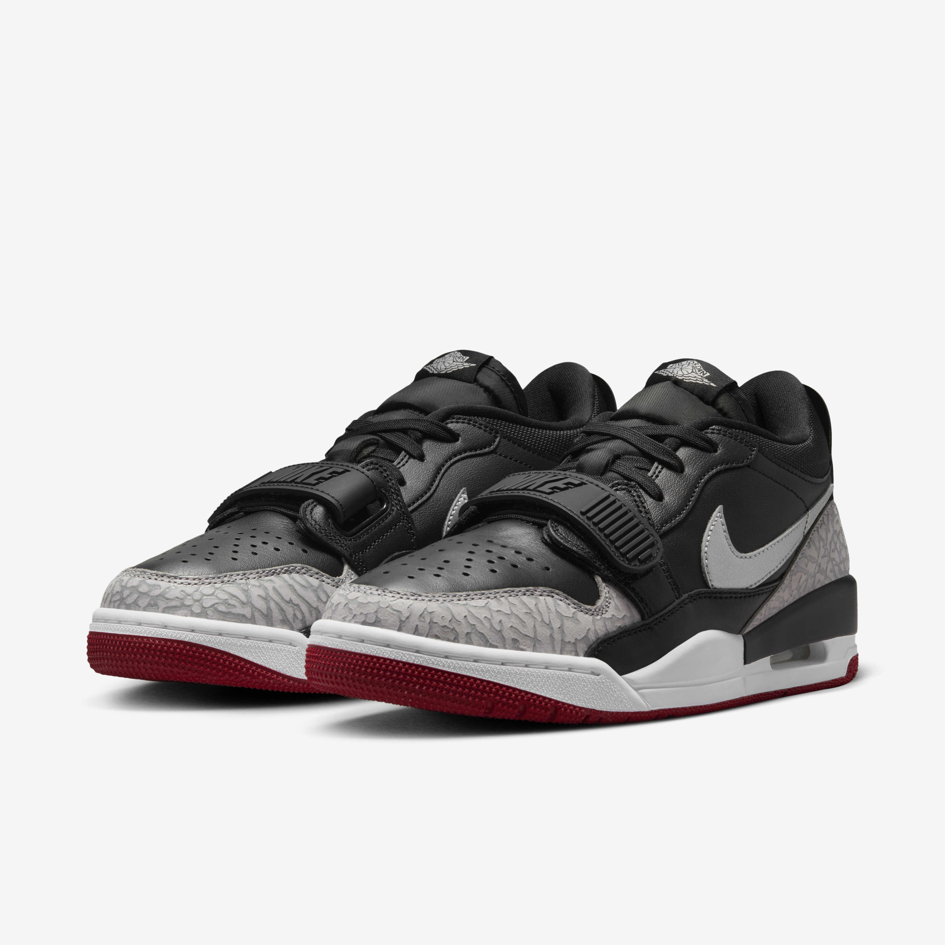 Buy Air Jordan Legacy 312 Low Women s Shoes Black Gym Red Cement Grey Metallic Silver Nike Saudi Official