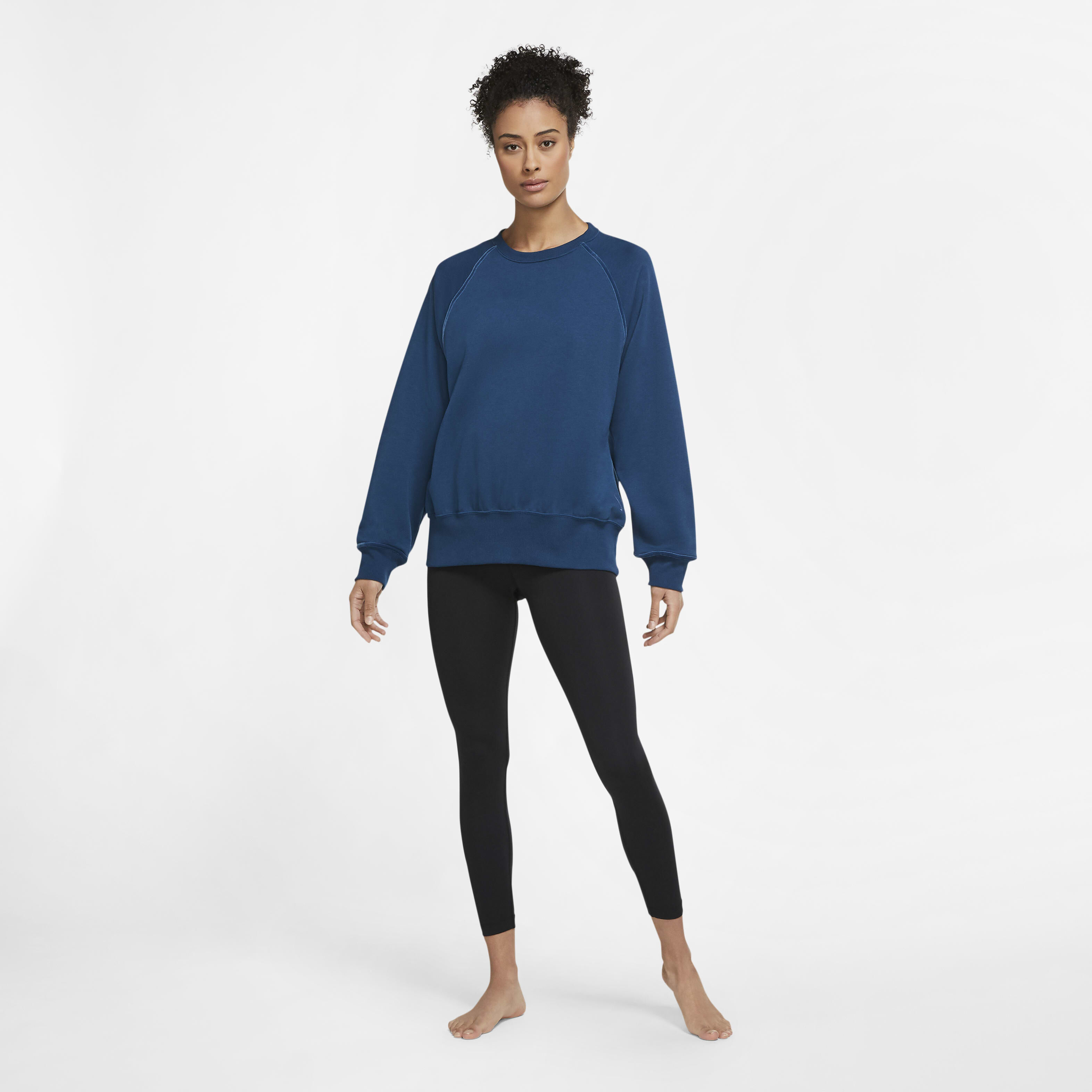 Buy Nike Yoga Women's High-Waisted 7/8 Leggings - Black/Dark Smoke Grey |  Nike Saudi Official