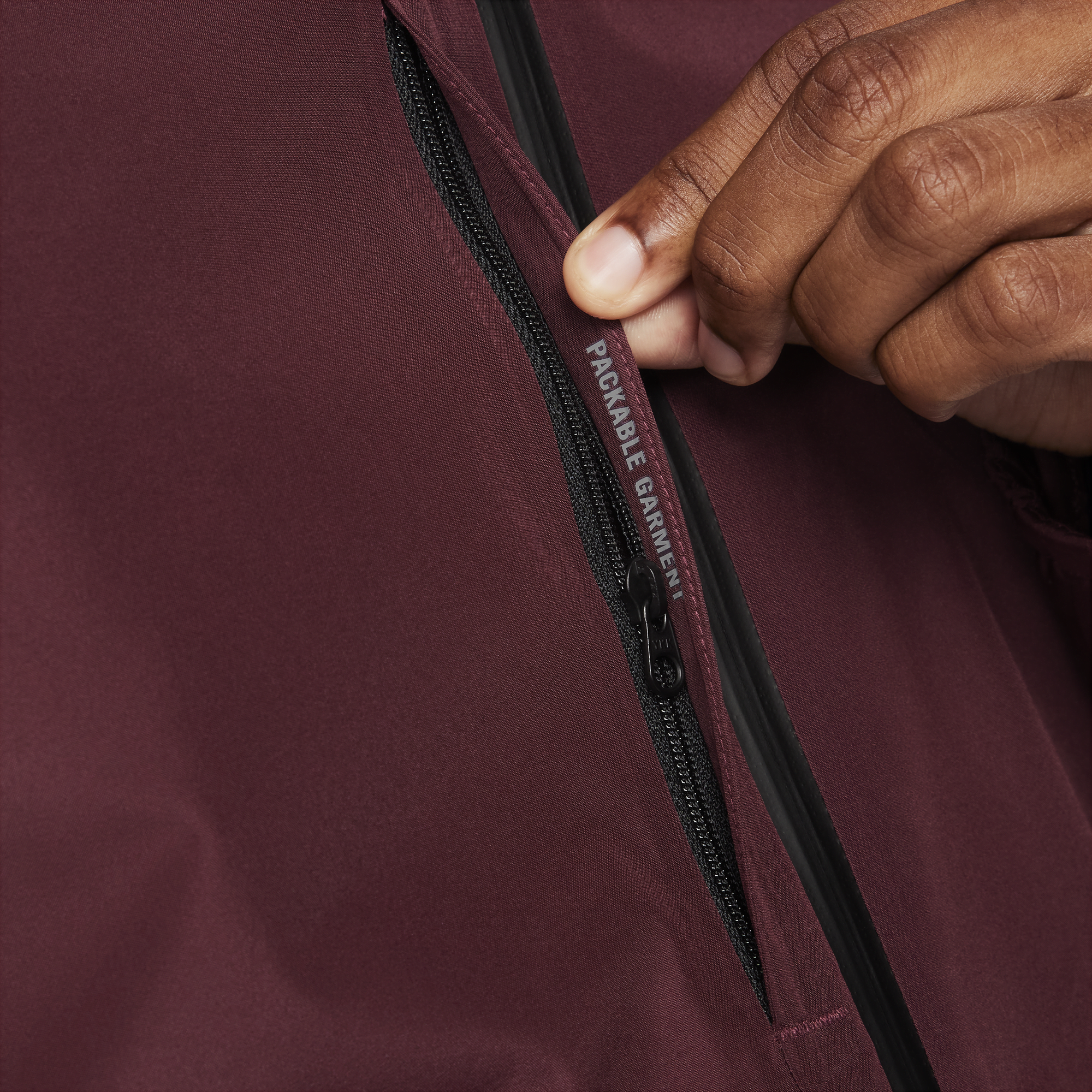 Packable garment nike new arrivals jacket
