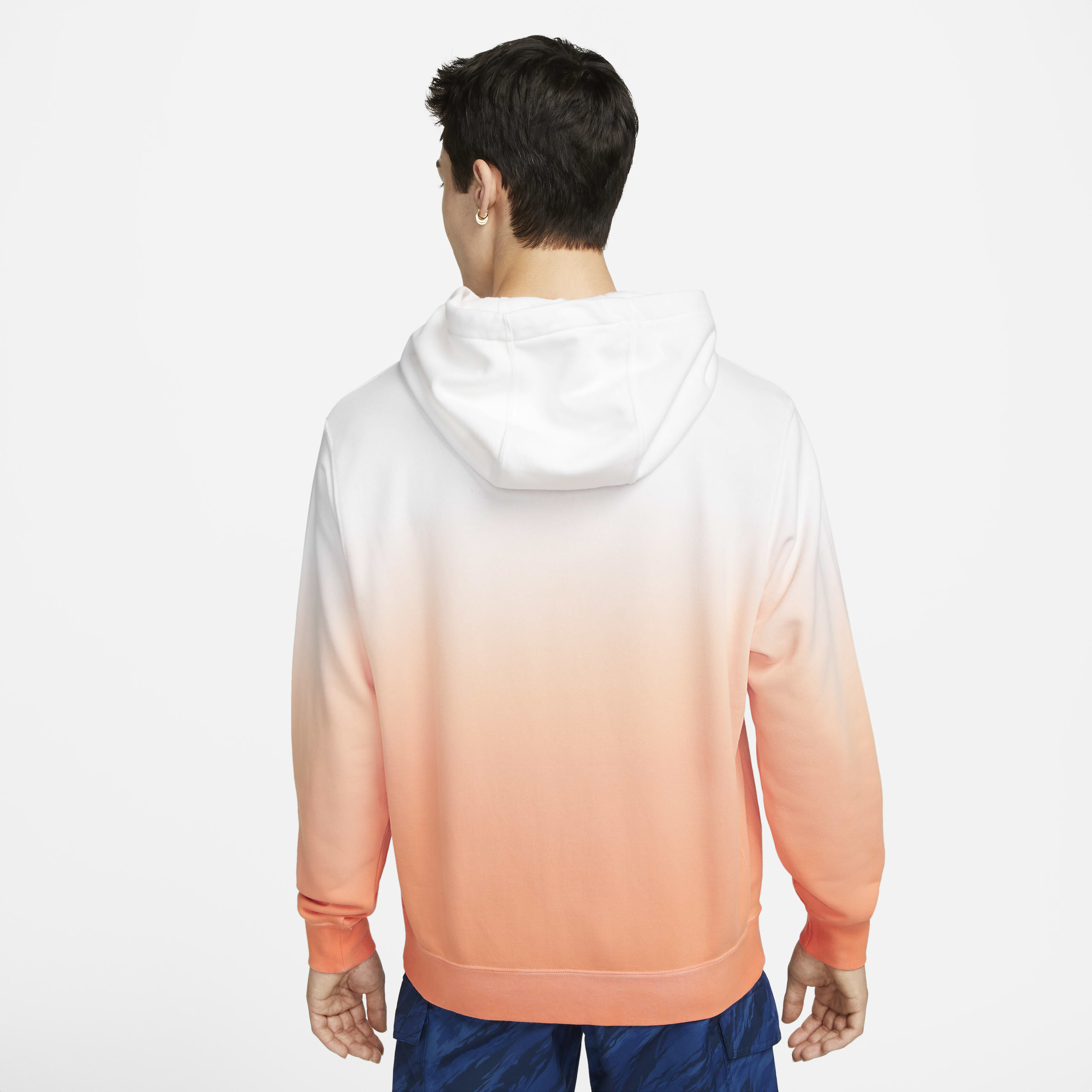 nike kith hoodie orange