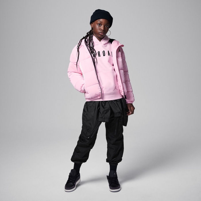 Jordan Soft Touch Mixed Pullover Hoodie image number 3 Jordan Soft Touch Mixed Pullover Hoodie image number 3