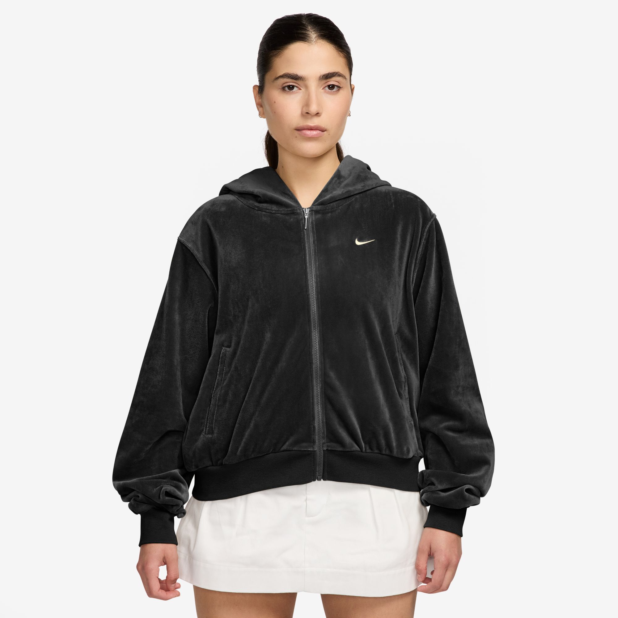 Nike women's velour jacket cheap