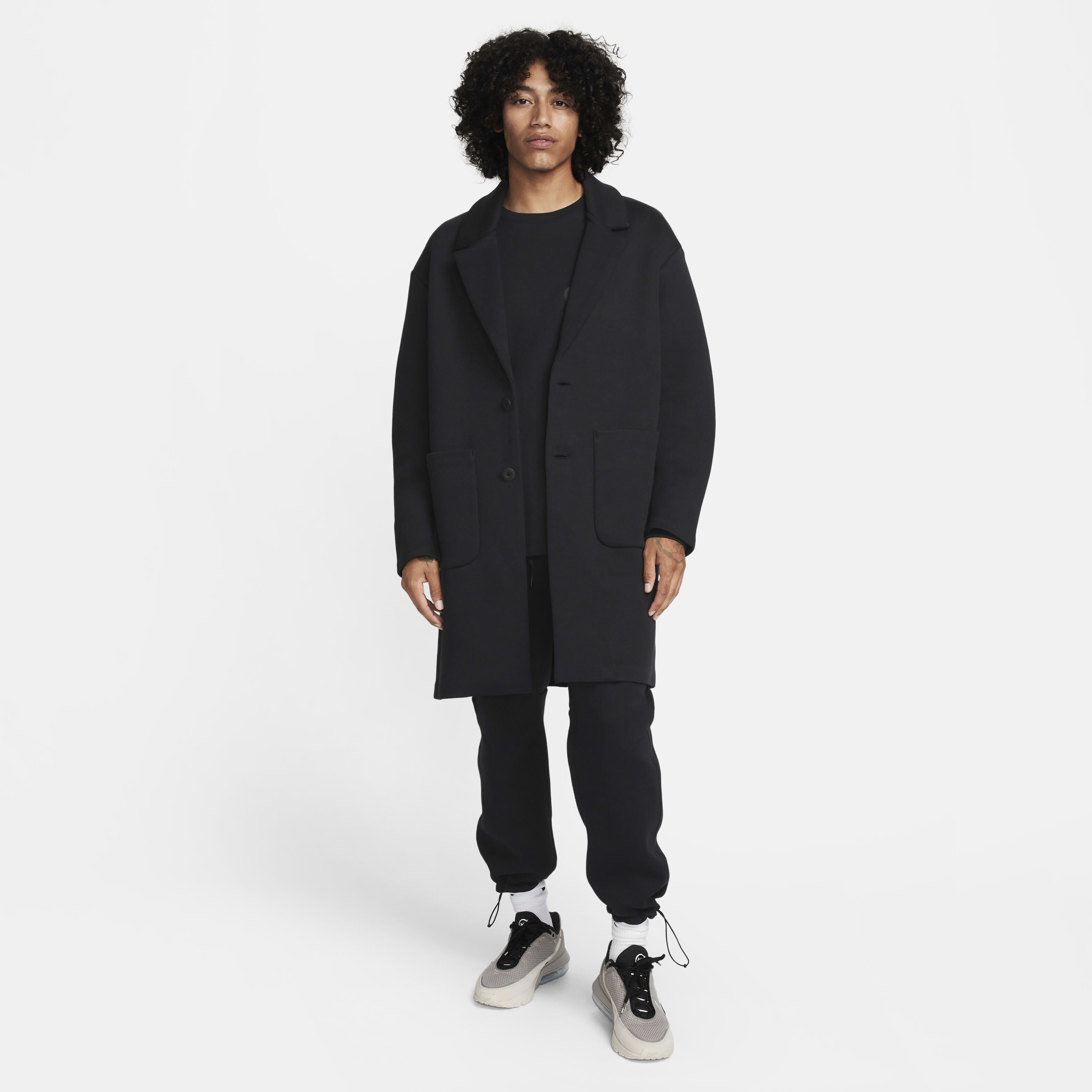 Buy Nike Sportswear Tech Fleece Re Imagined Men s Loose Fit Trench Coat Nike Saudi Official