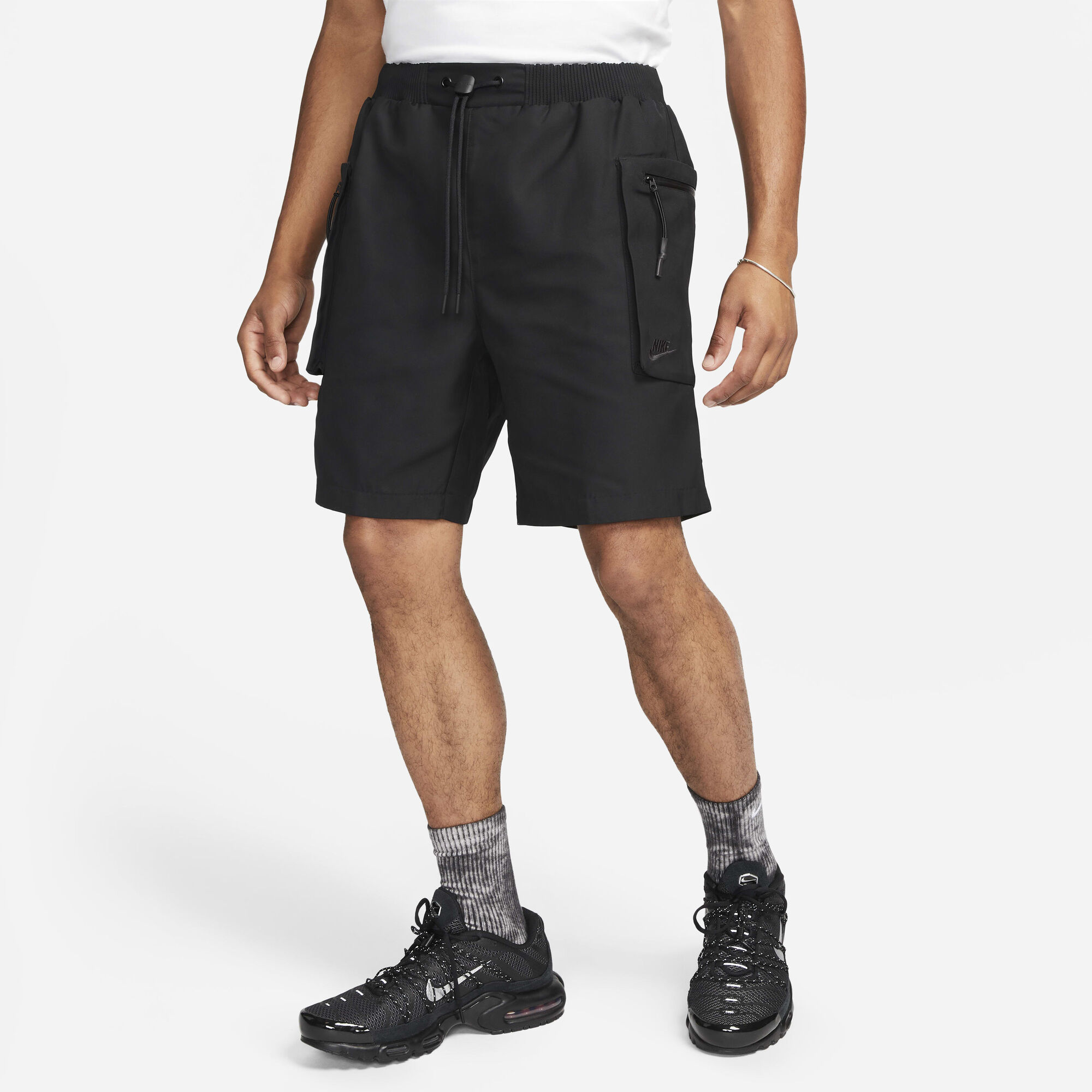 Buy Nike Sportswear Tech Pack Men's Woven Utility Shorts Black