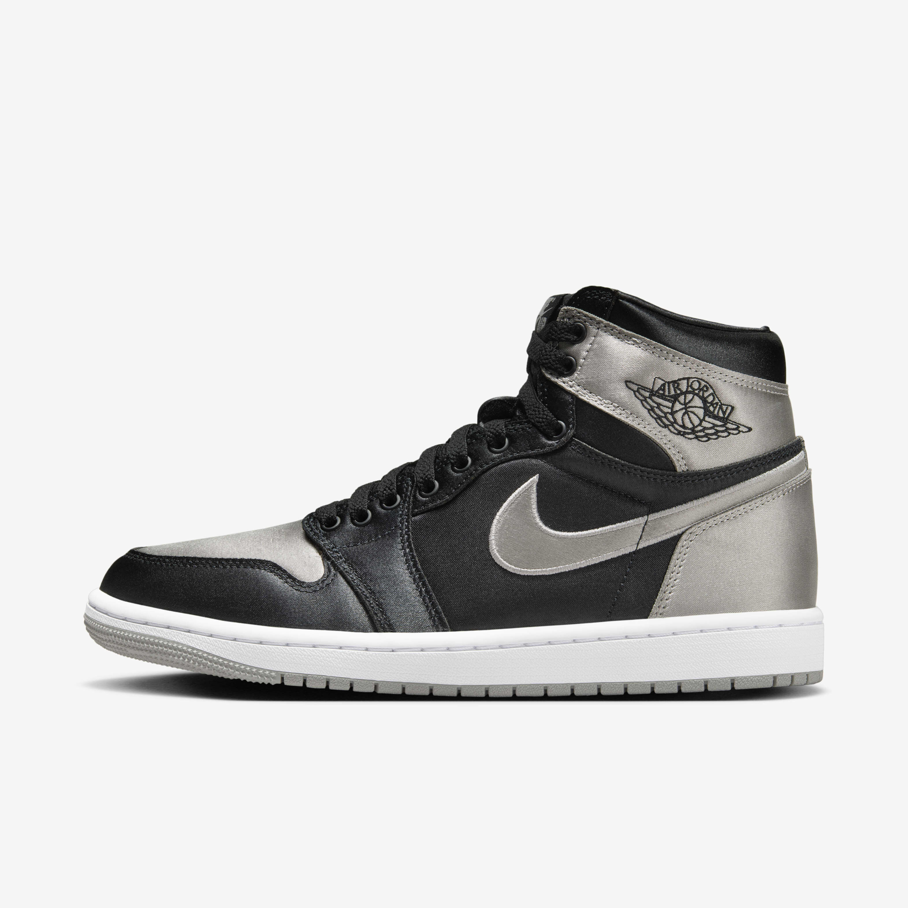 Buy Air Jordan 1 High OG 'Satin Bred' Women's Shoes - Black