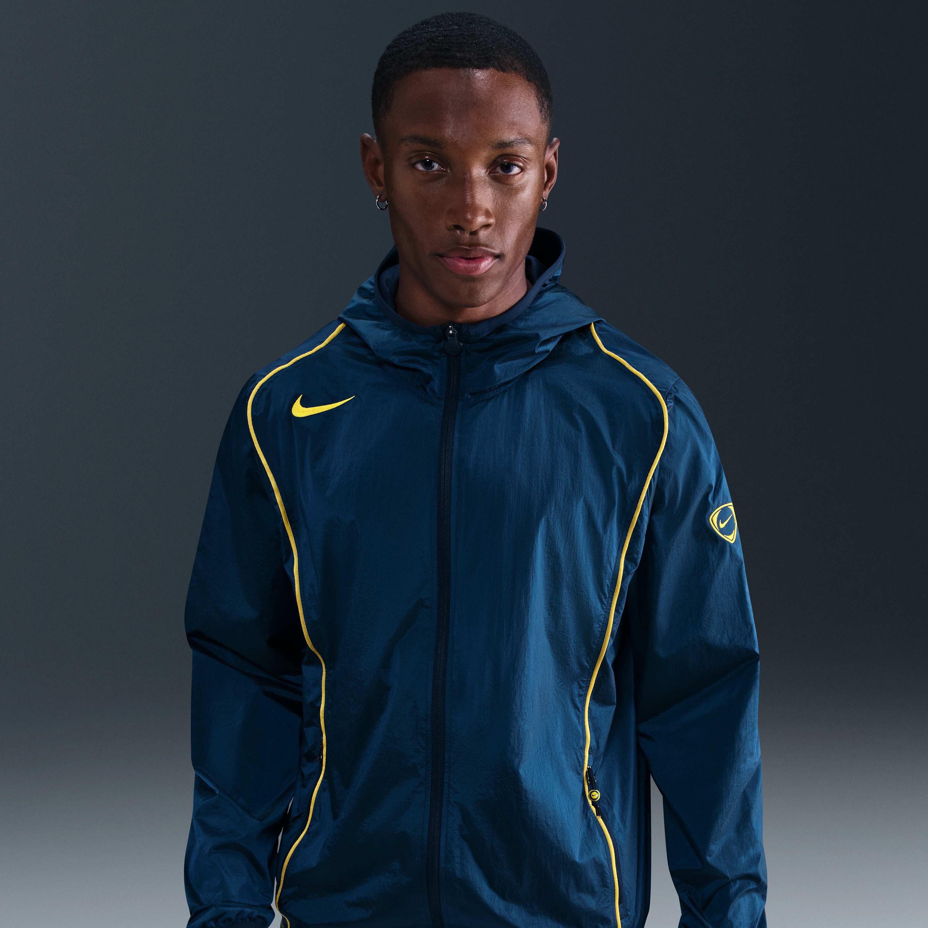Buy Nike Total 90 Men's Repel Football Full-Zip Jacket - Midnight
