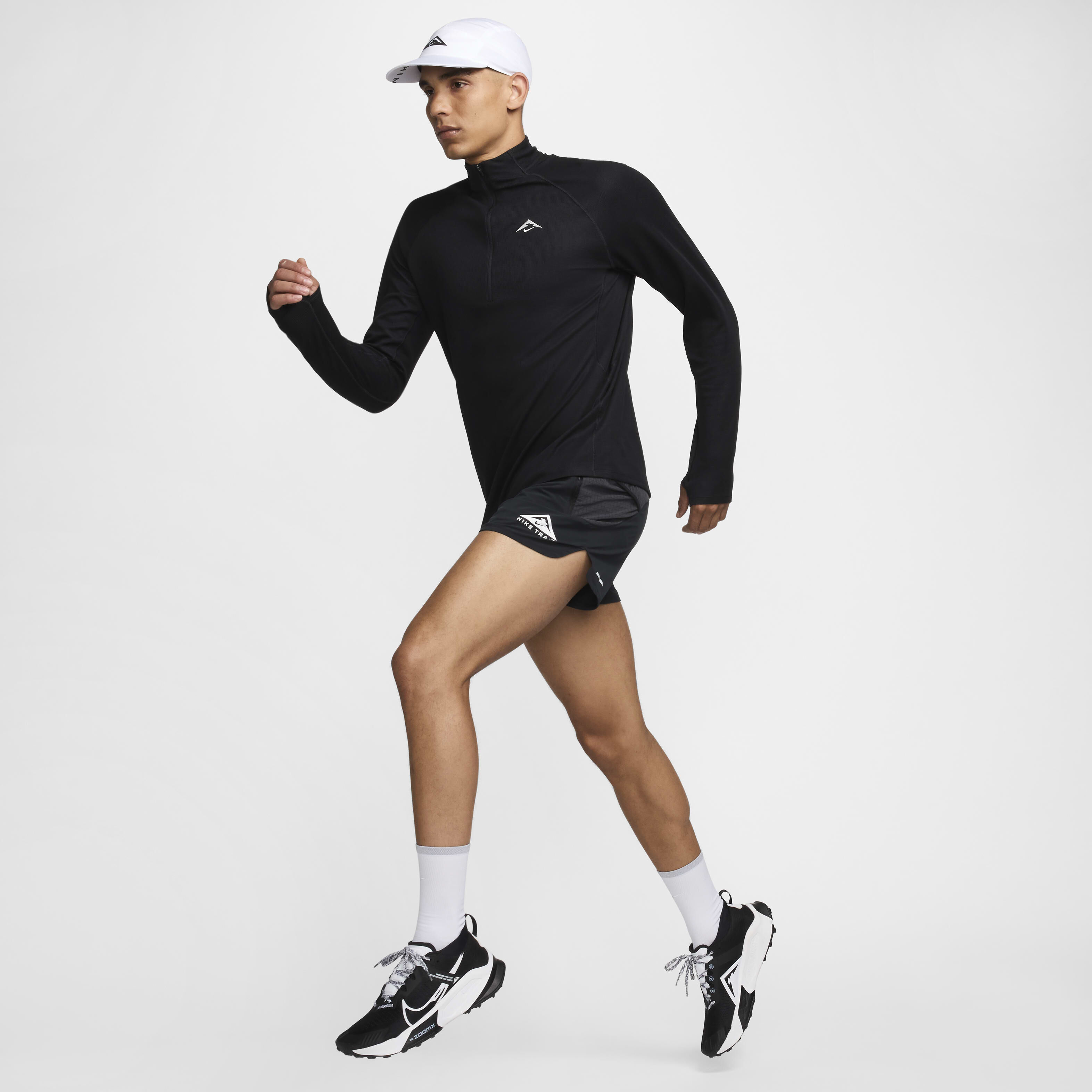 残少 M NIKE TRAIL DRI-FIT LS ランニング フーディ @9900円 検