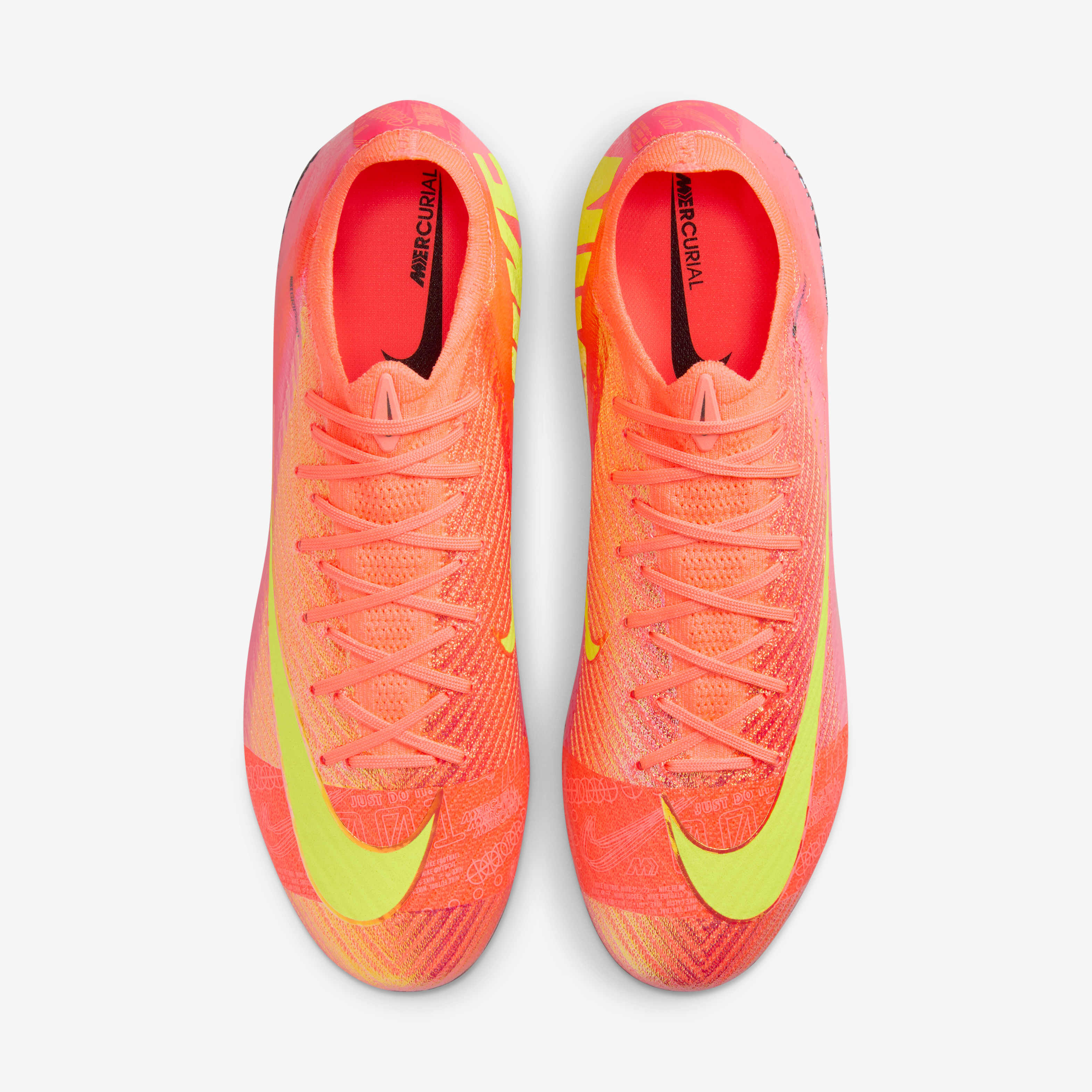 Buy Nike Mercurial Vapor 16 Elite SE FG Low Top Football Boot Bright Mango Black Nike Saudi Official
