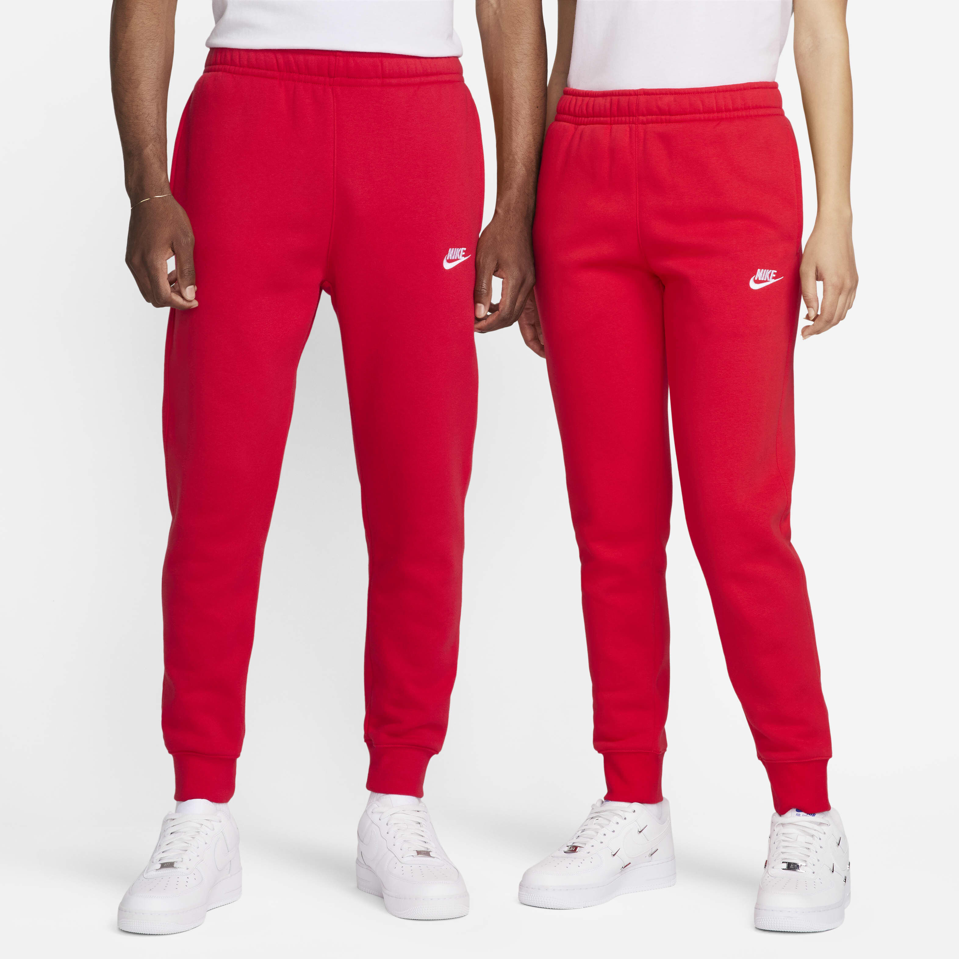Mens red nike joggers deals