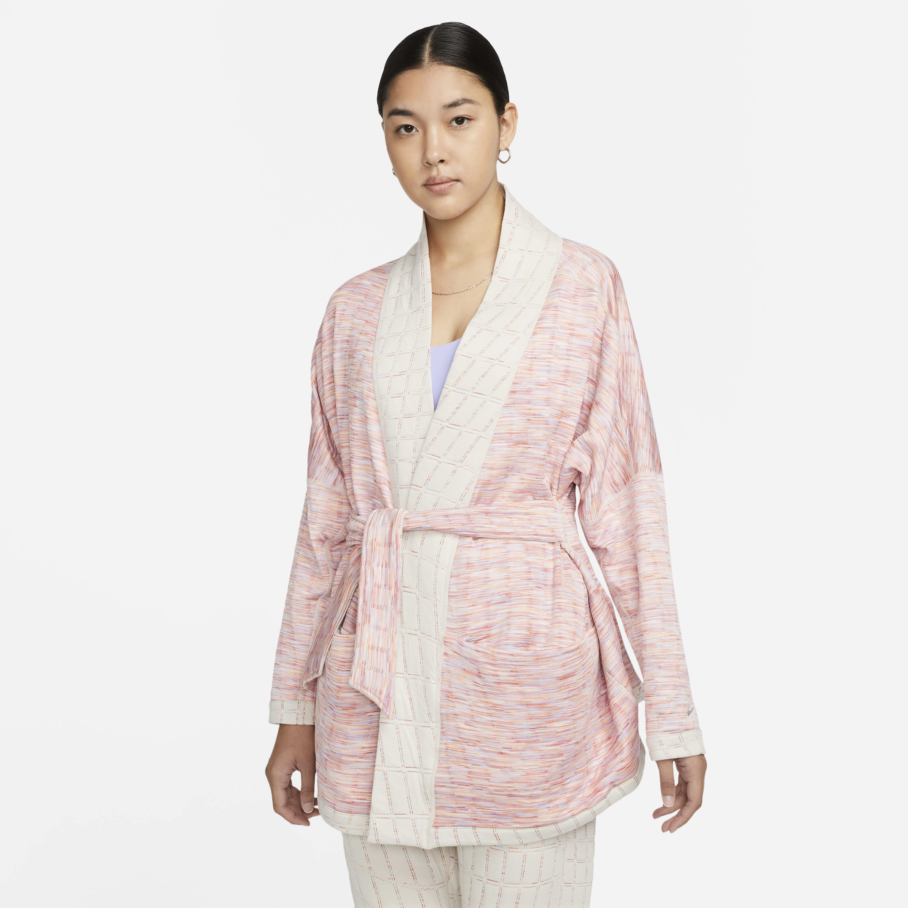 Buy Nike Yoga Therma-FIT Luxe Women's Jacquard Top - Light