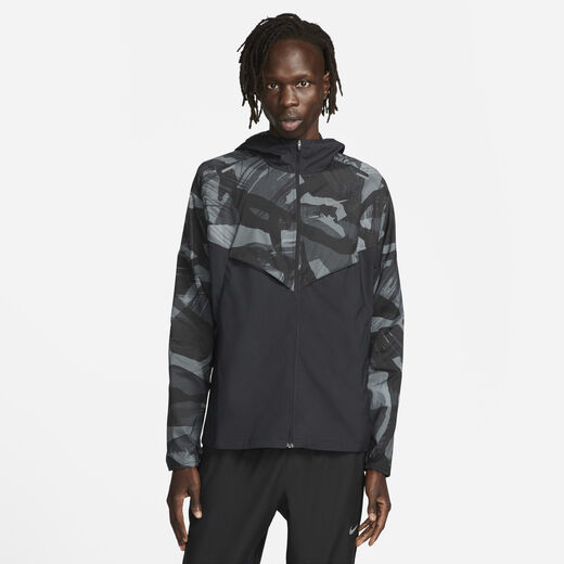Jackets & Gilets-Nike, Nike Repel Windrunner, Men's Camo Running Jacket