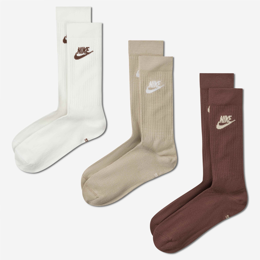 Socks-Nike, Nike Sportswear Everyday Essential, Crew Socks (3 Pairs)