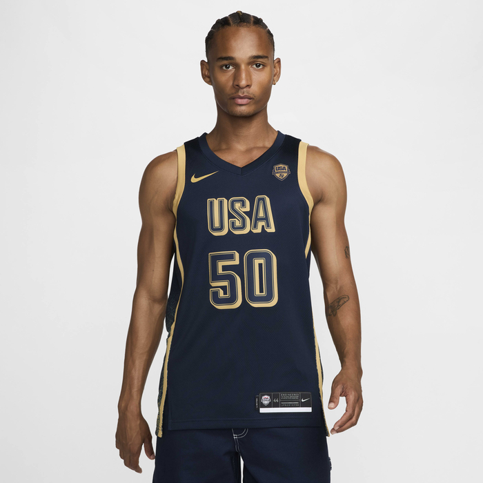 Buy USAB Limited Men's Nike Basketball Replica Jersey Obsidian