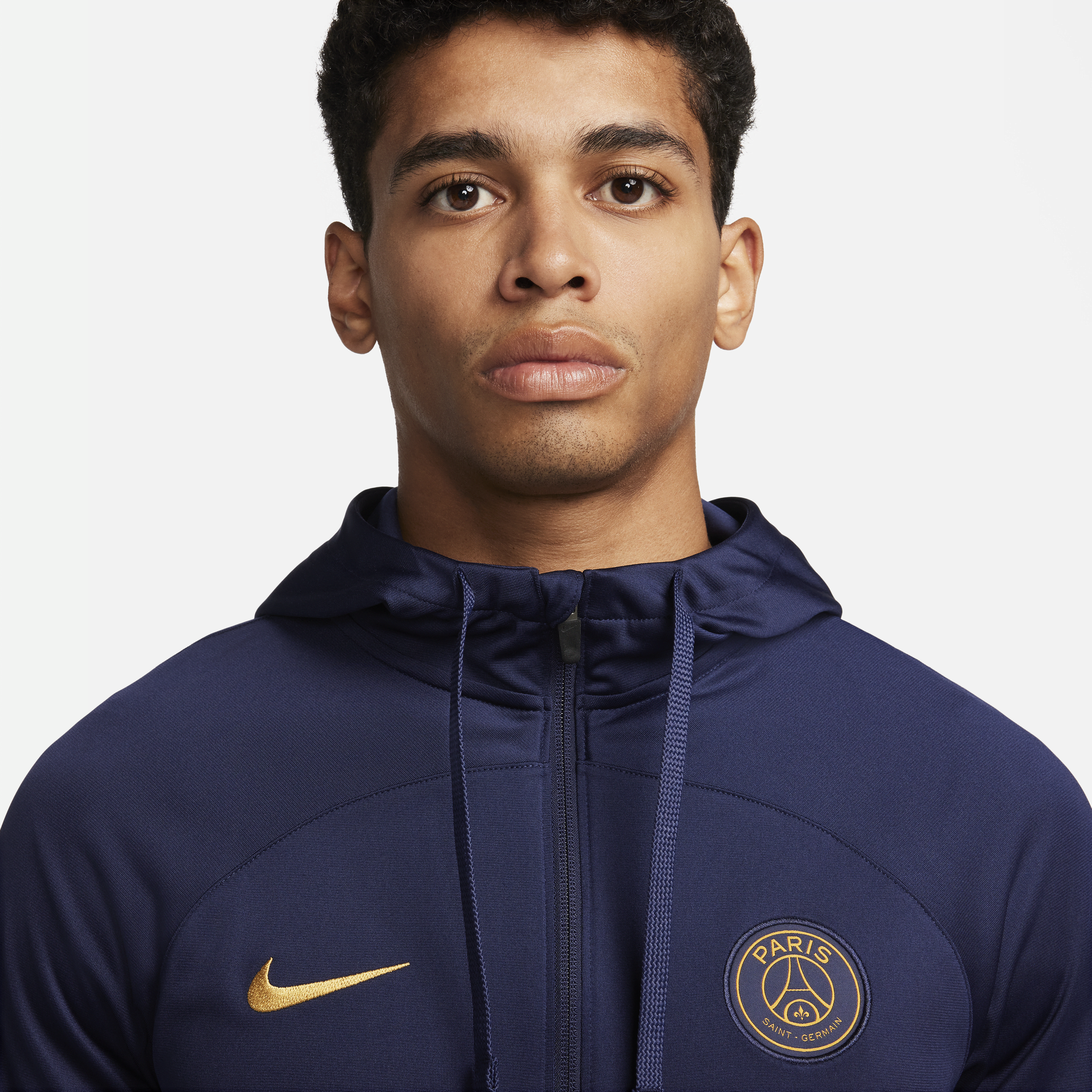 nike paris saint germain strike hooded tracksuit