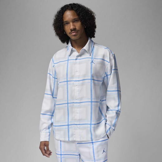 Jordan Holiday Season 2024-Jordan, Jordan Essentials, Men's Checked Flannel Top