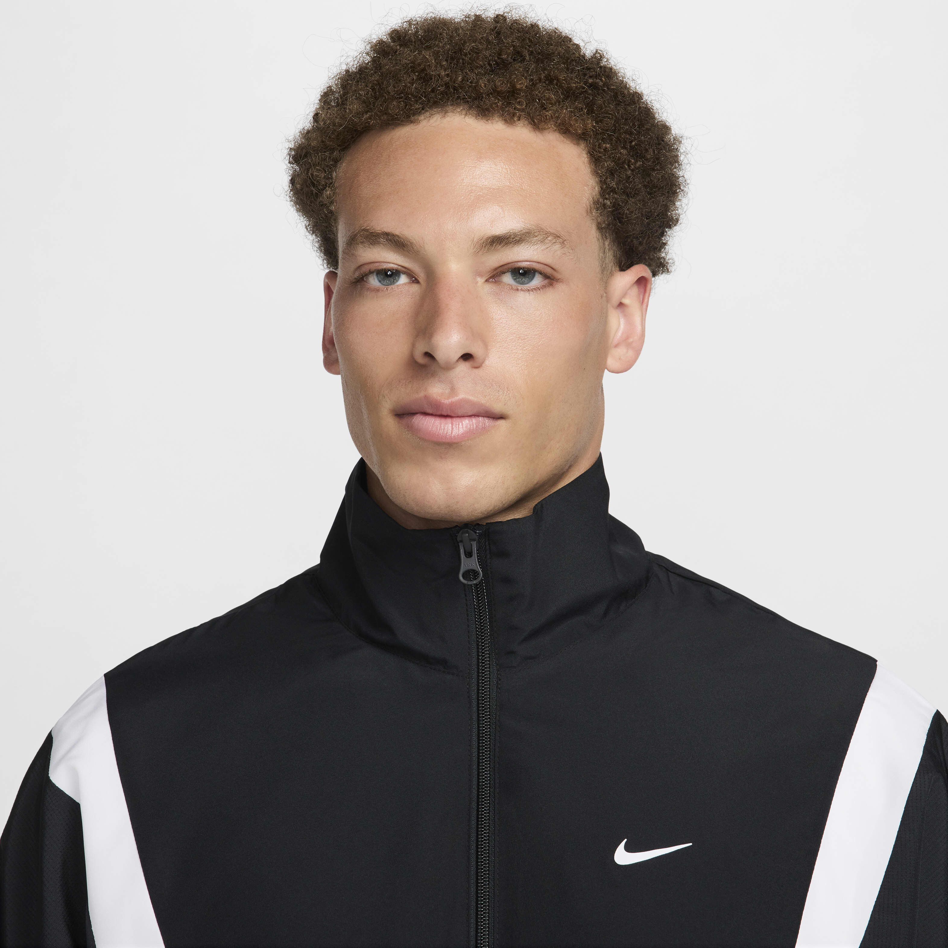 Buy Nike Icon Men's Woven Basketball Jacket - Black/Black