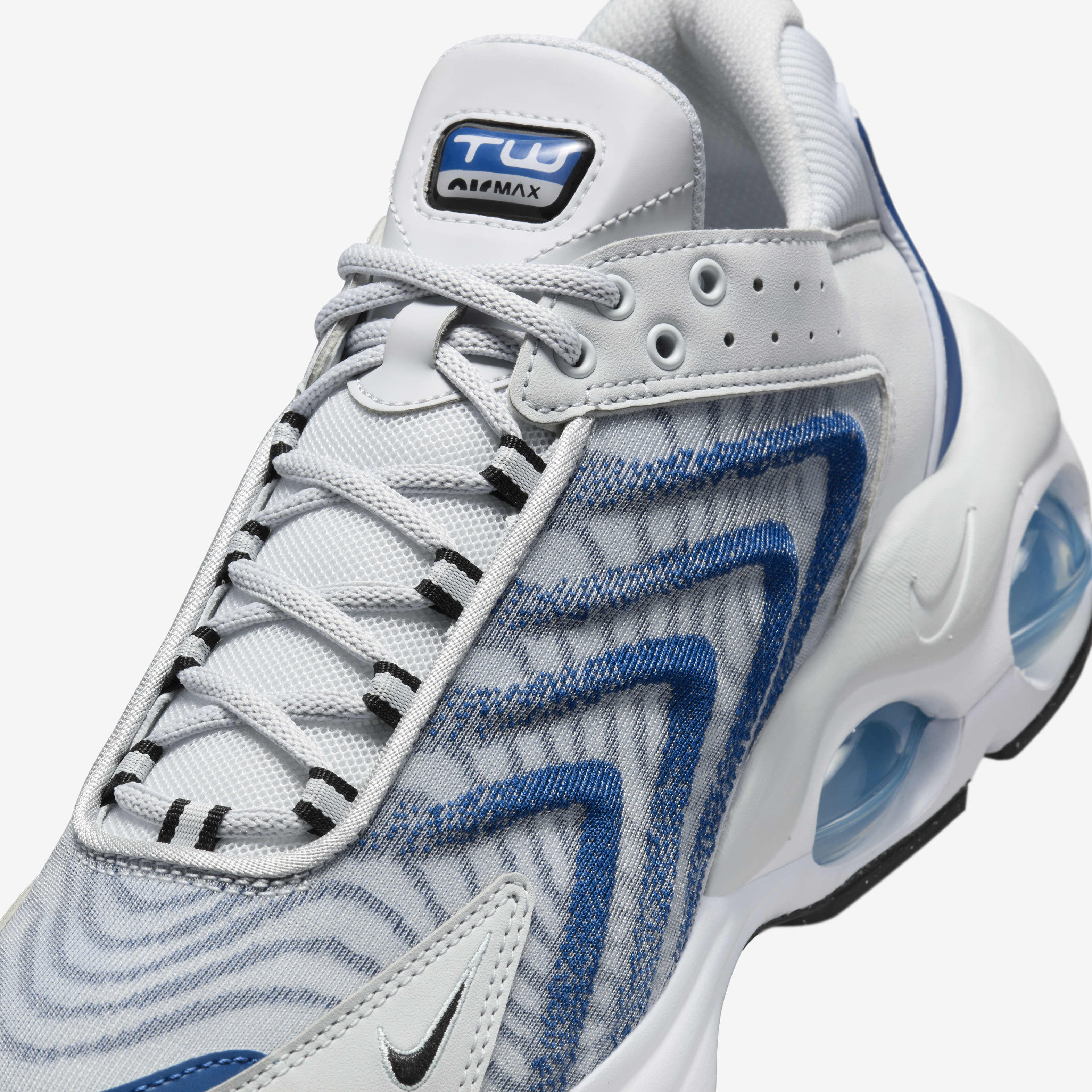 Buy Nike Air Max TW Men's Shoes - Pure Platinum/Court Blue