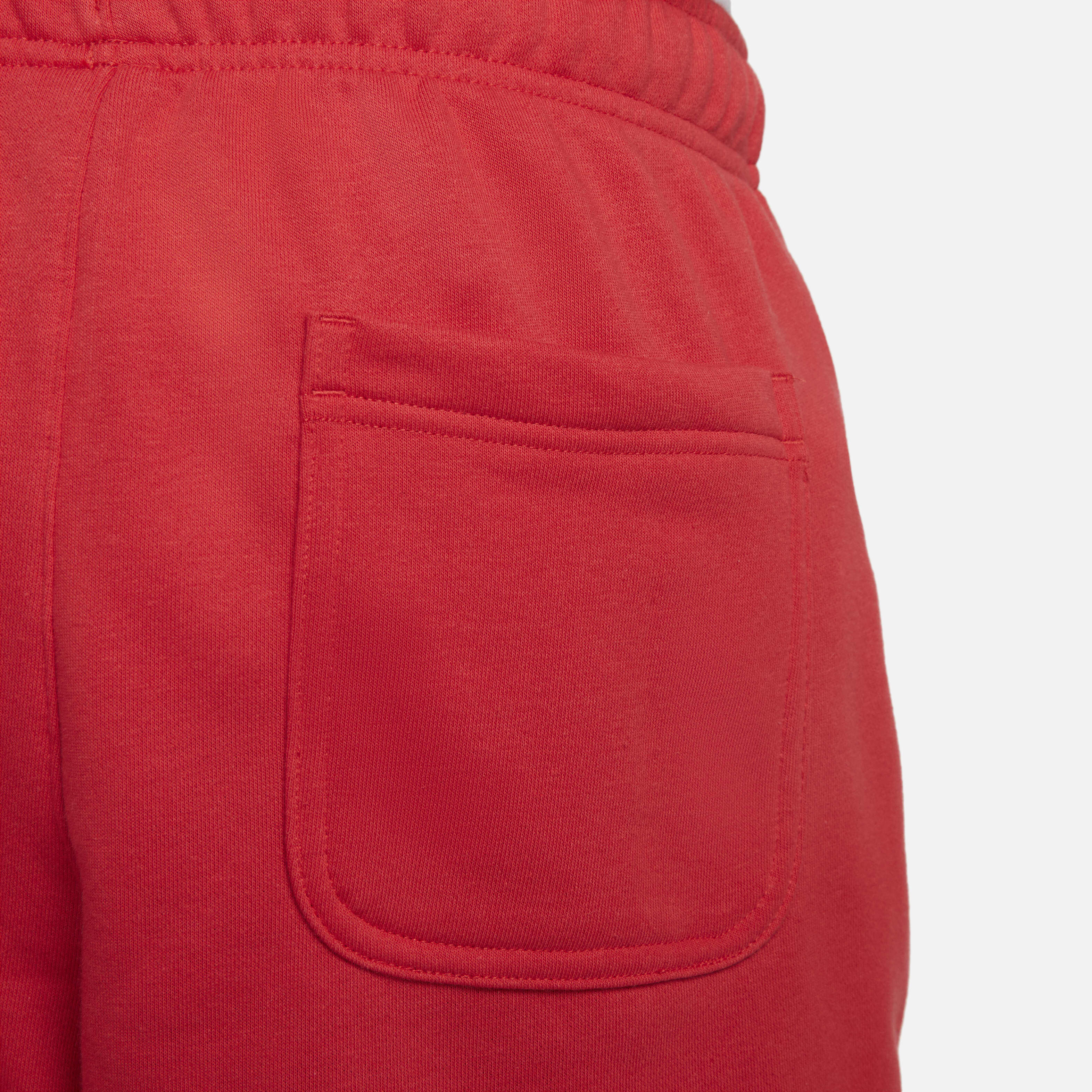 nike french terry shorts red