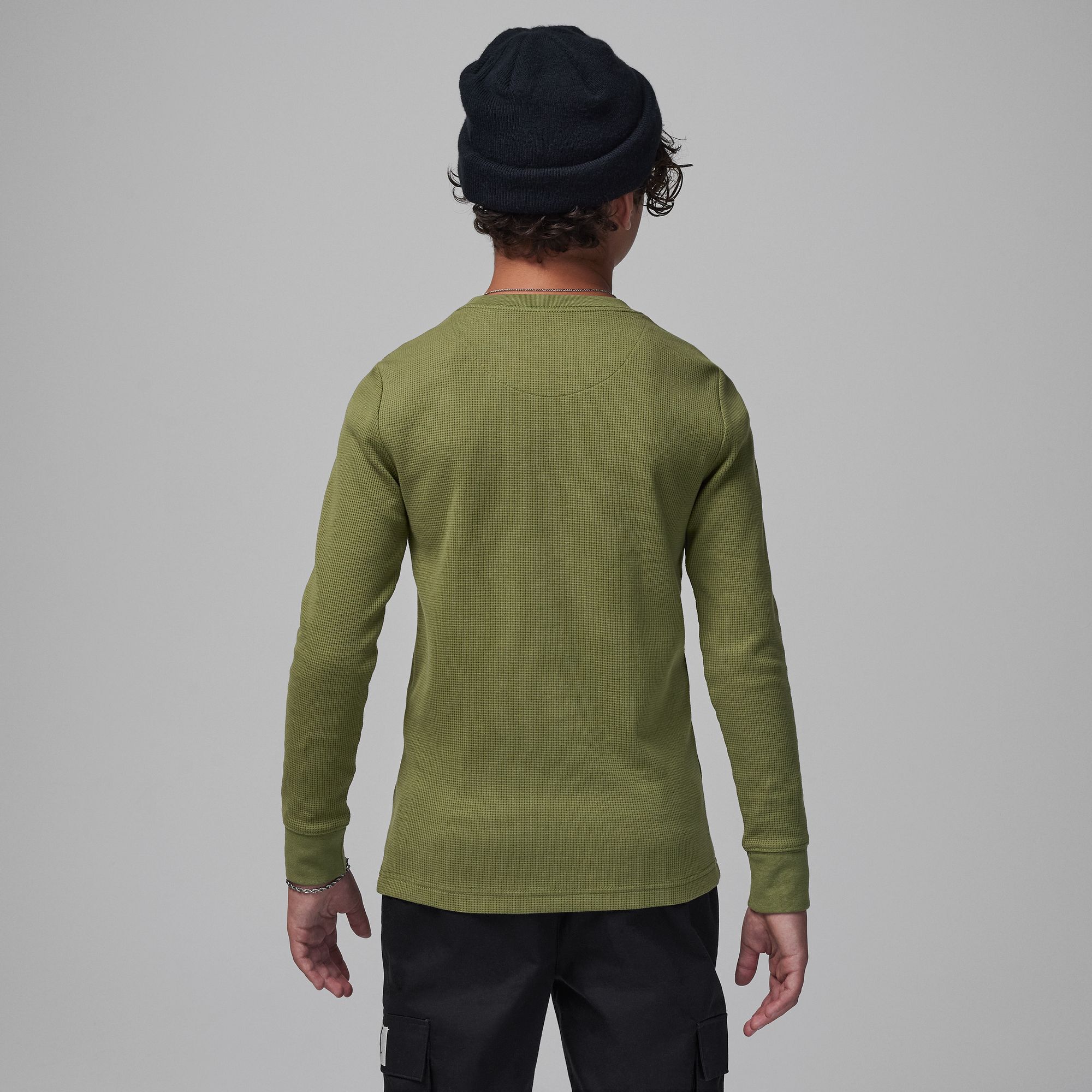 【HI FI FNK】Moa Pigment Waffled Longsleeve OF Graffiti Long Sleeve | Odd Future - Odd Future OFWGKTA