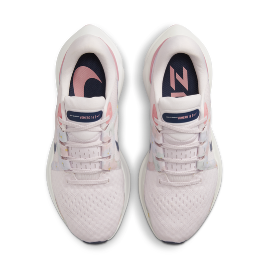 Women's air zoom vomero sales mesh lace-up running shoes