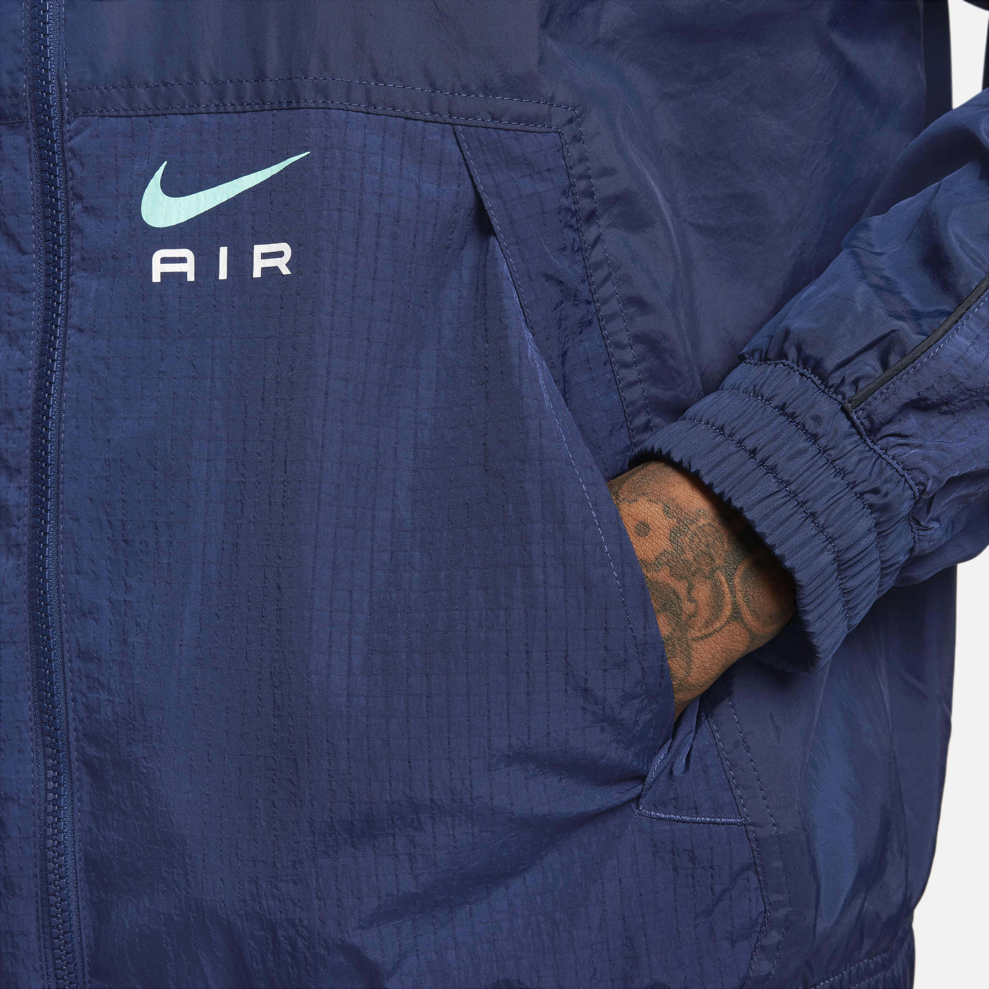 Buy Nike Air Men's Woven Tracksuit Jacket - Midnight Navy/Dark