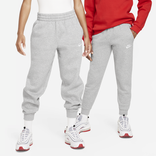 Grey nike discount sweatpants kids