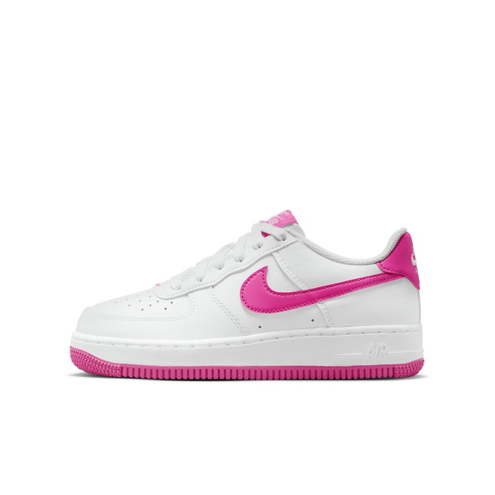 Hot pink and top white air force 1