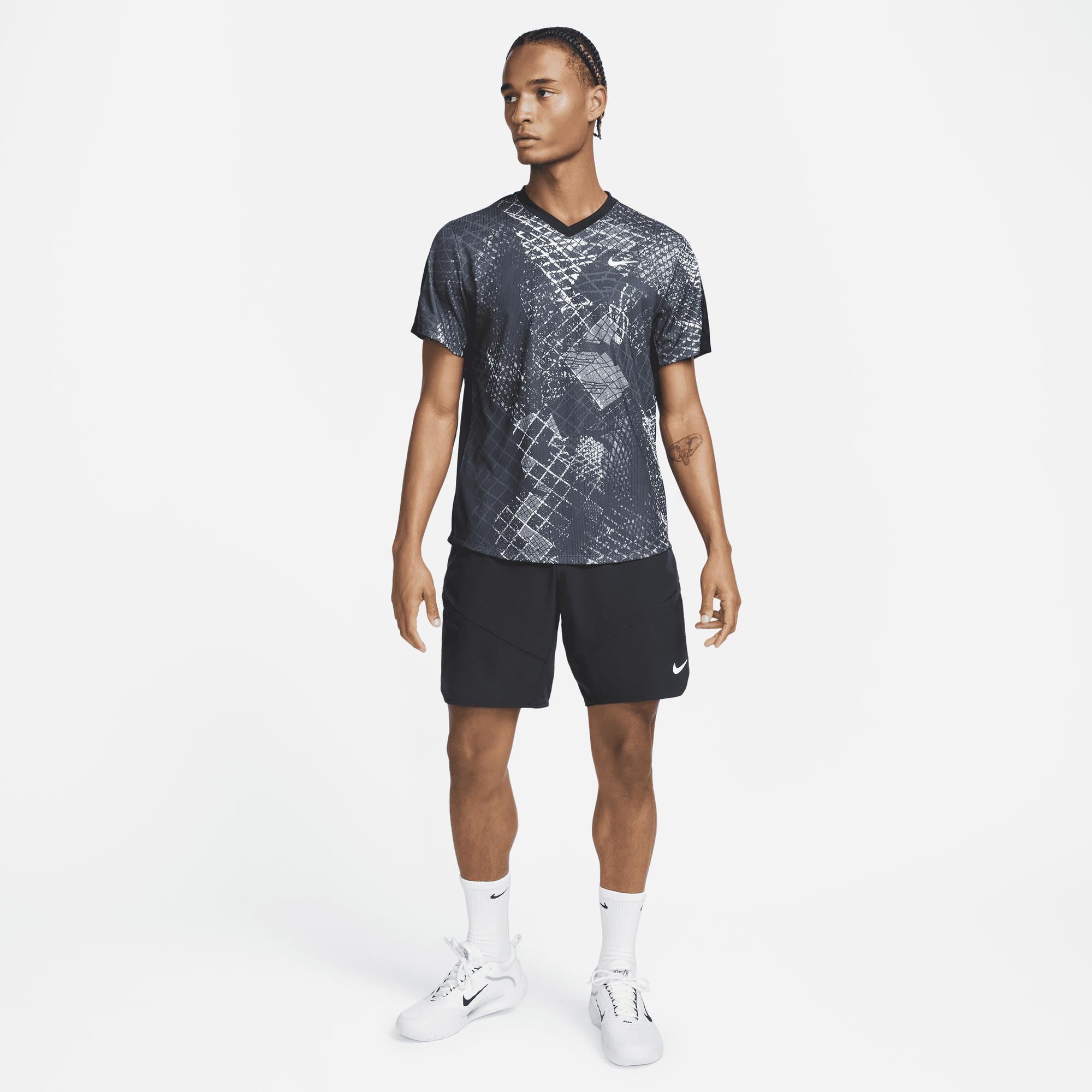 Shop NikeCourt Dri FIT Victory Men s Tennis Top Nike KSA