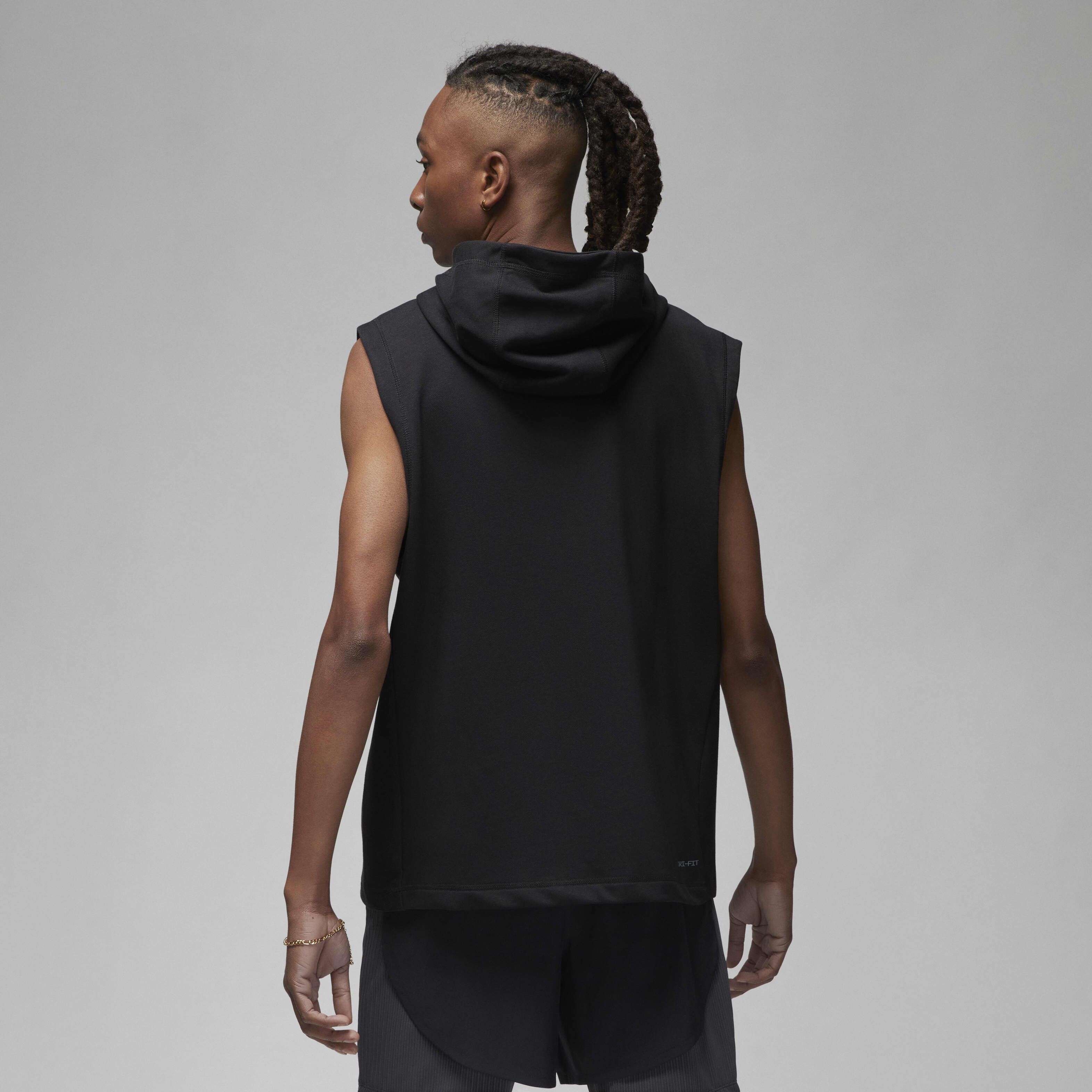 Buy Jordan Dri FIT Sport Men s Fleece Sleeveless Hoodie Nike Saudi Official