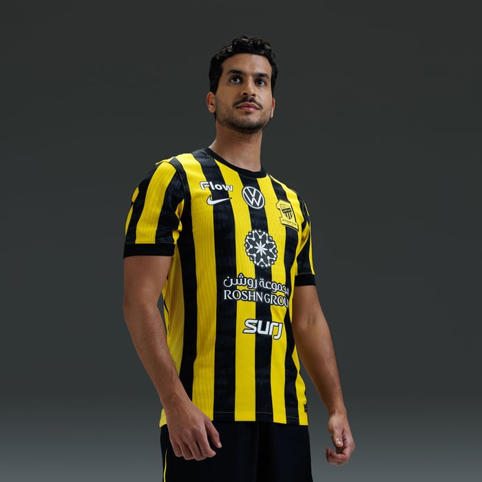 Al-Ittihad F.C. 2025/26 Match Home Jersey image number 6 Al-Ittihad F.C. 2025/26 Match Home Jersey image number 6