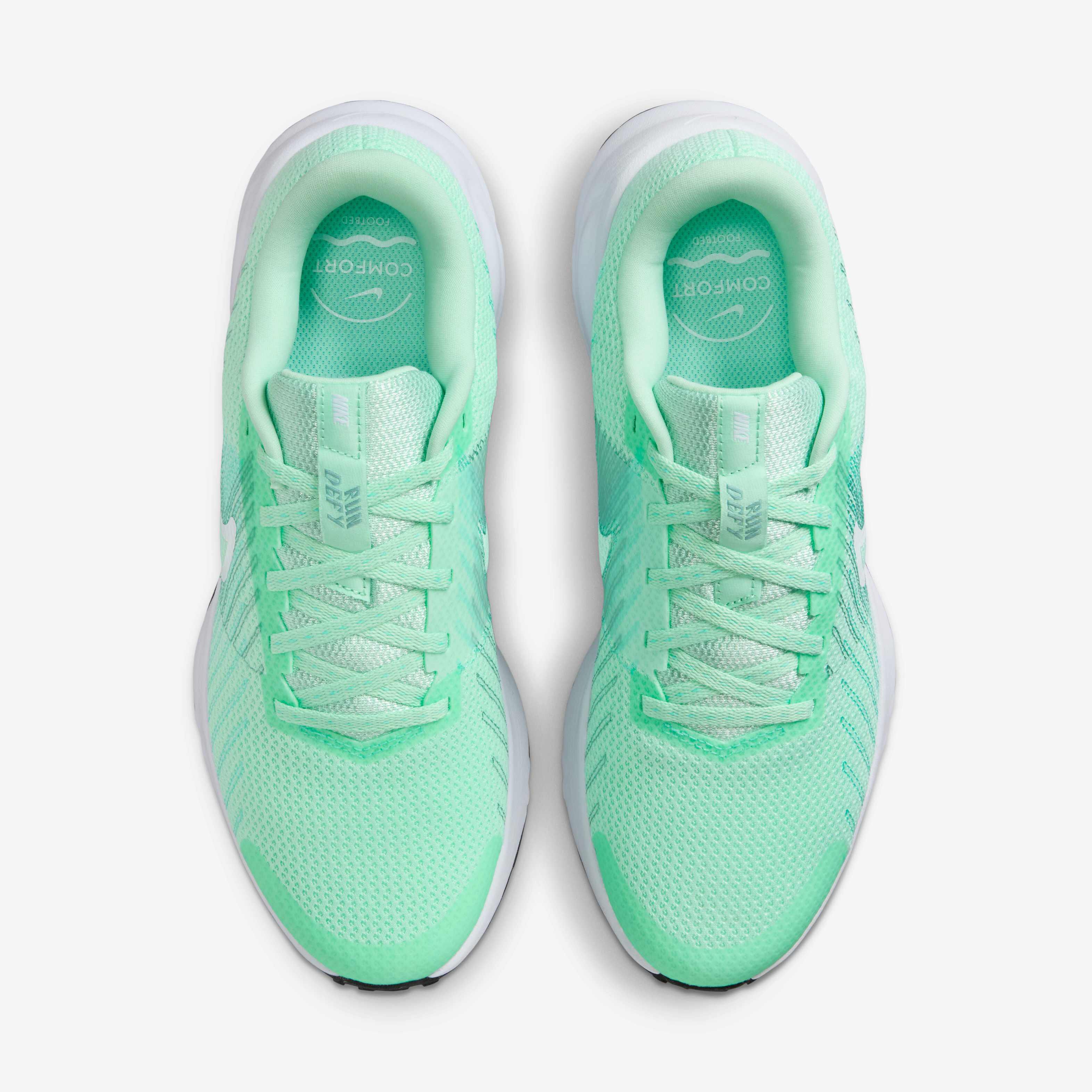 nike seafoam green running shoes